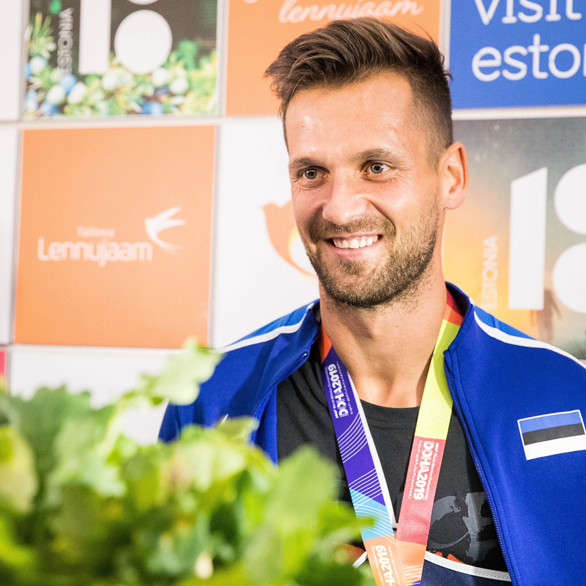 Magnus Kirt, Sportsman, Javelin throw, Silver medalist, 1920x1920 HD Phone