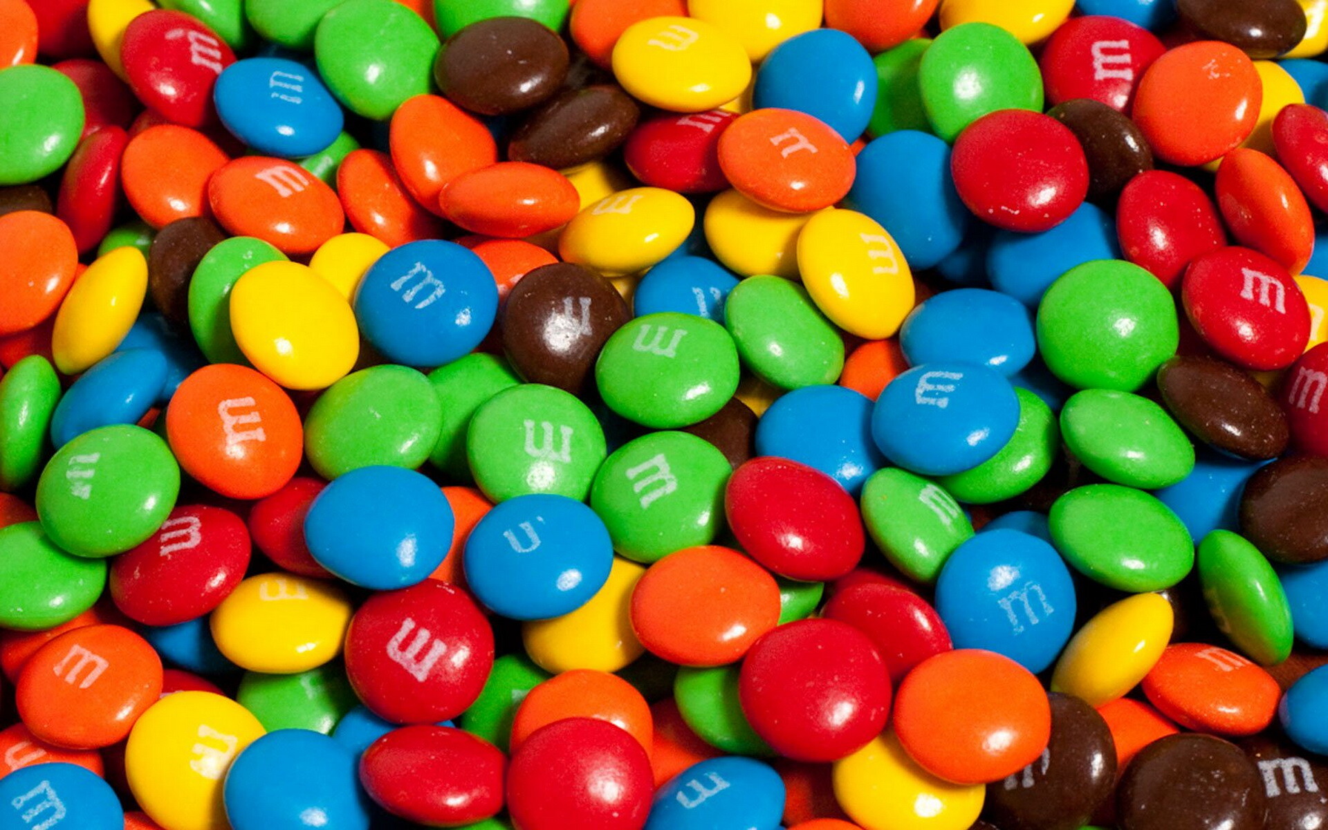 M&Ms candy, Colorful treats, Sweet indulgence, Irresistible flavors, 1920x1200 HD Desktop