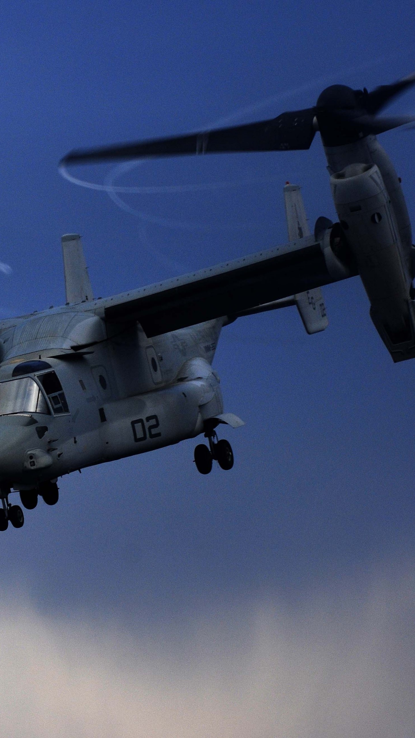 V-22 Osprey, Tiltrotor aircraft, Military operations, Strategic deployments, 1440x2560 HD Phone