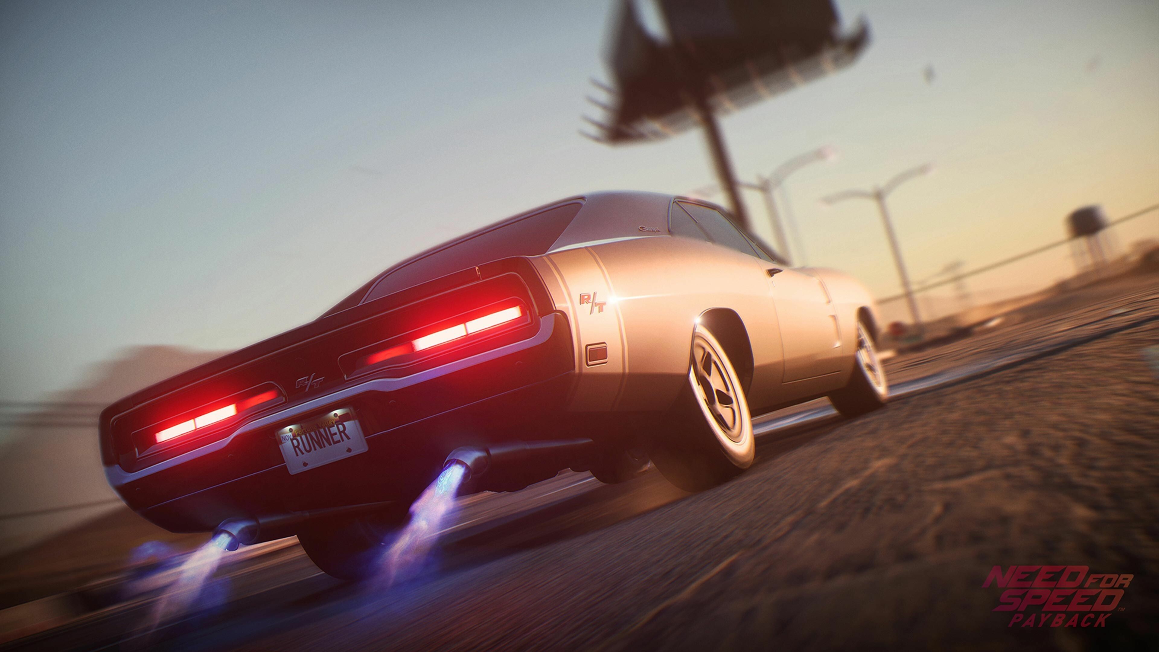 Dodge Charger, Need for Speed Wallpaper, 3840x2160 4K Desktop