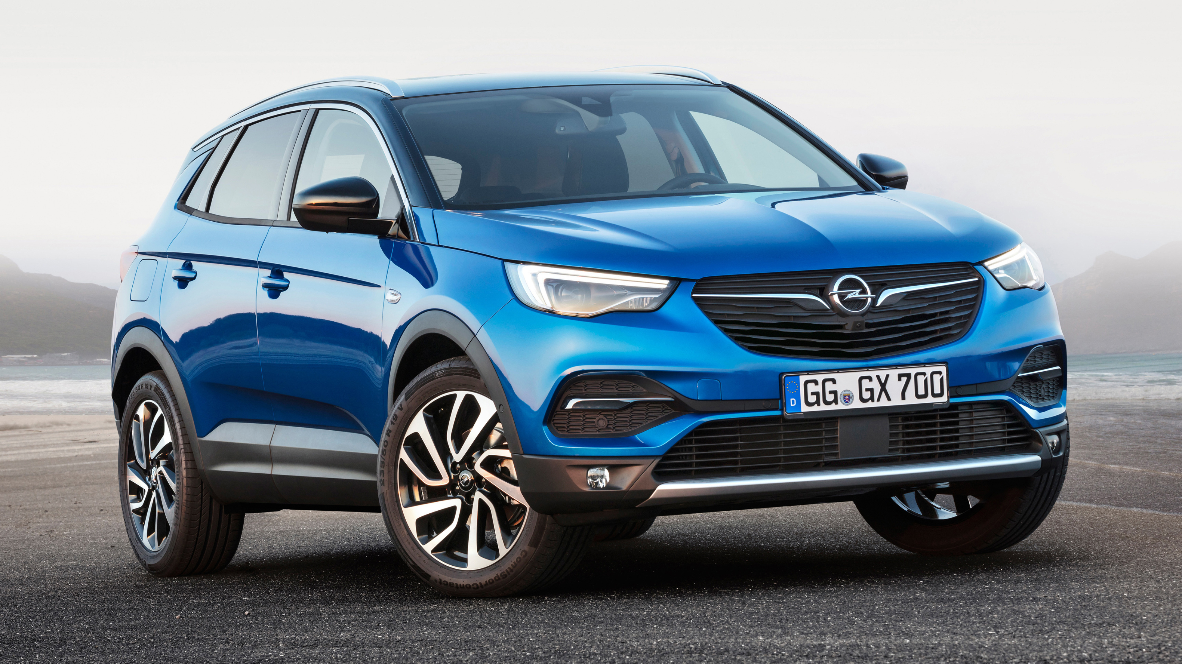 Opel Grandland X, Stylish SUV, Modern design, Spacious interior, 3840x2160 4K Desktop