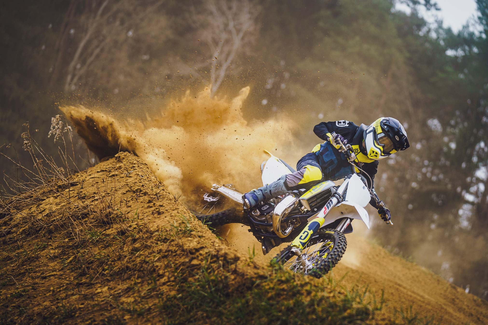 Husqvarna TC, 2023 model, Total control, Unleash your racing spirit, 2030x1350 HD Desktop