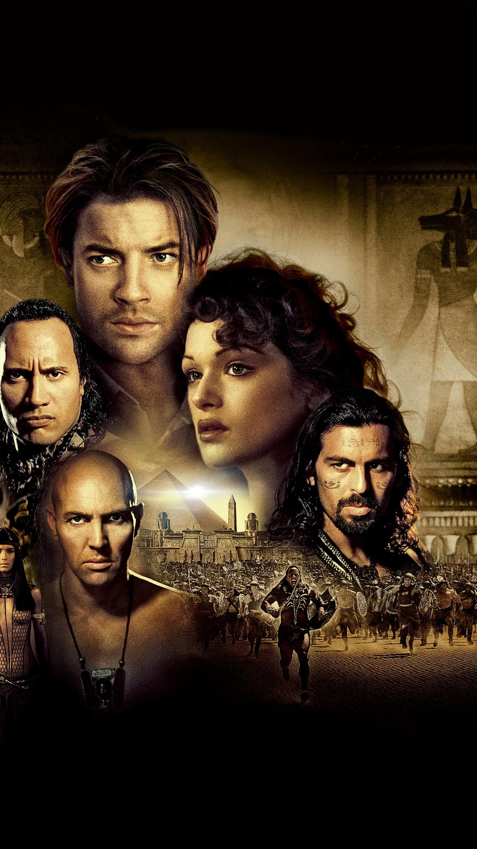 The Mummy Returns, Ancient Egyptian wallpapers, Action-packed adventure, Epic battle, 1540x2740 HD Phone