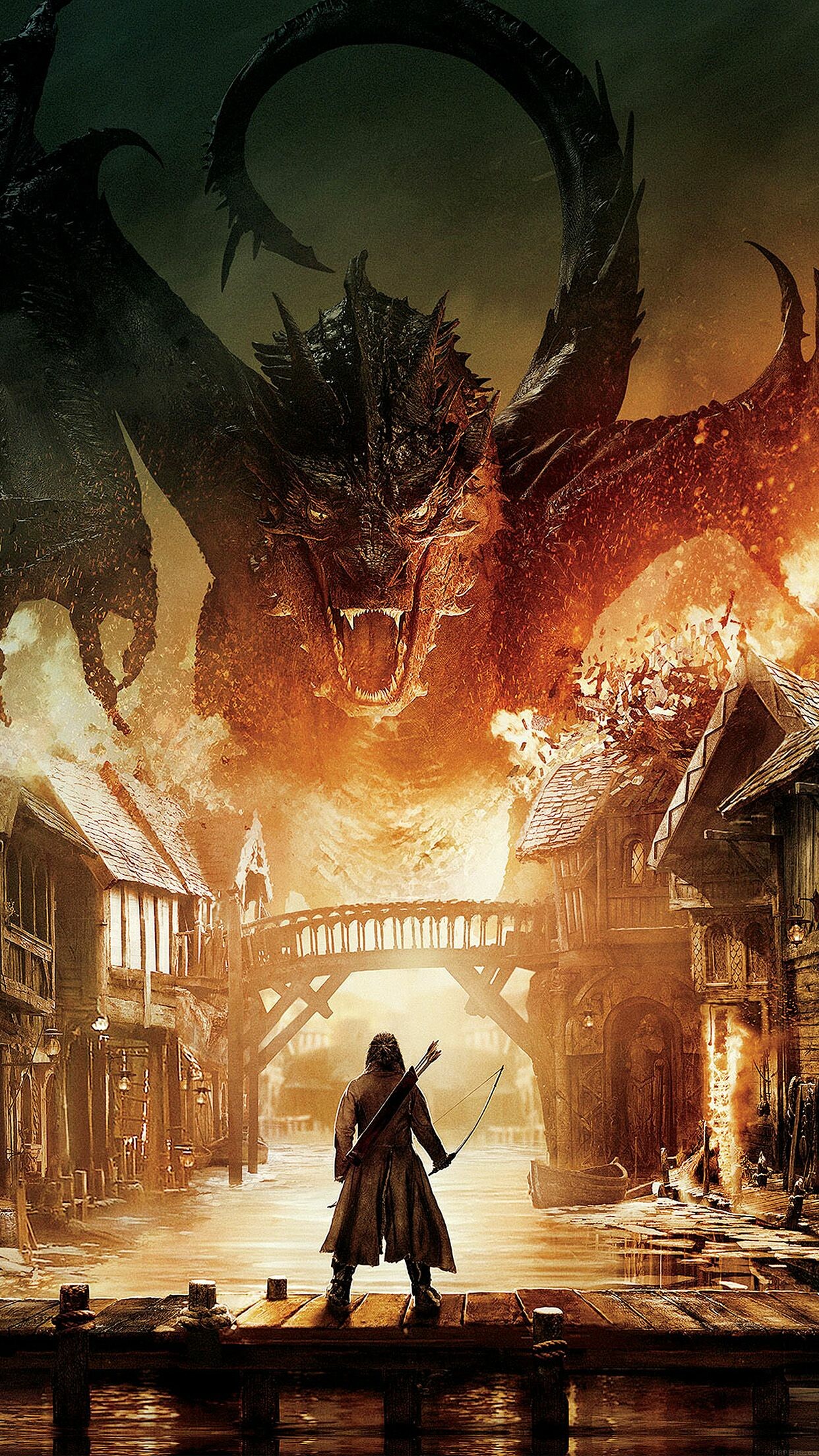 The Hobbit movies, iPhone wallpapers, Fantasy adventure, Epic journey, 1250x2210 HD Phone