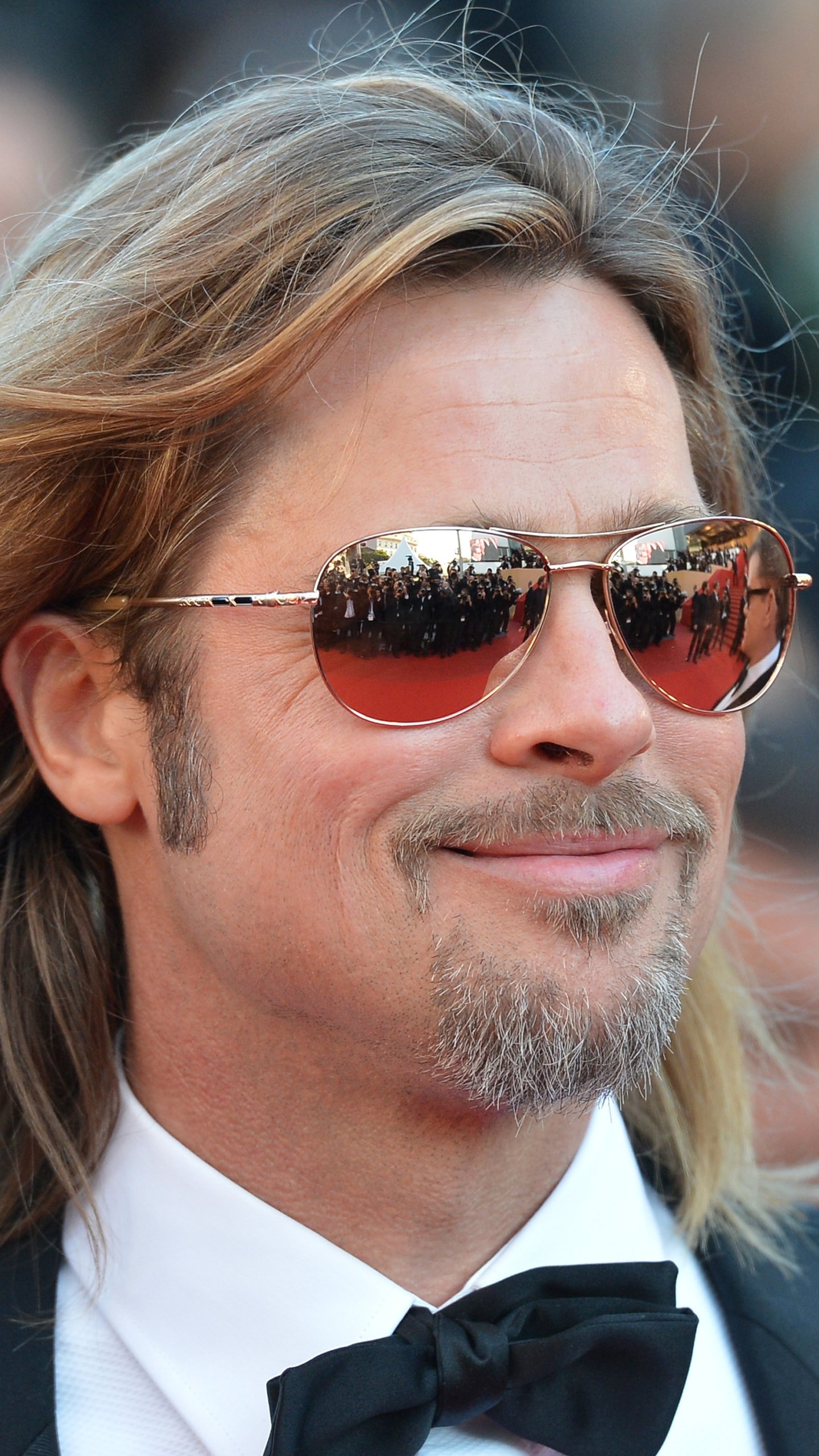 Brad Pitt, Celebrity icon, 1440x2560 HD Phone