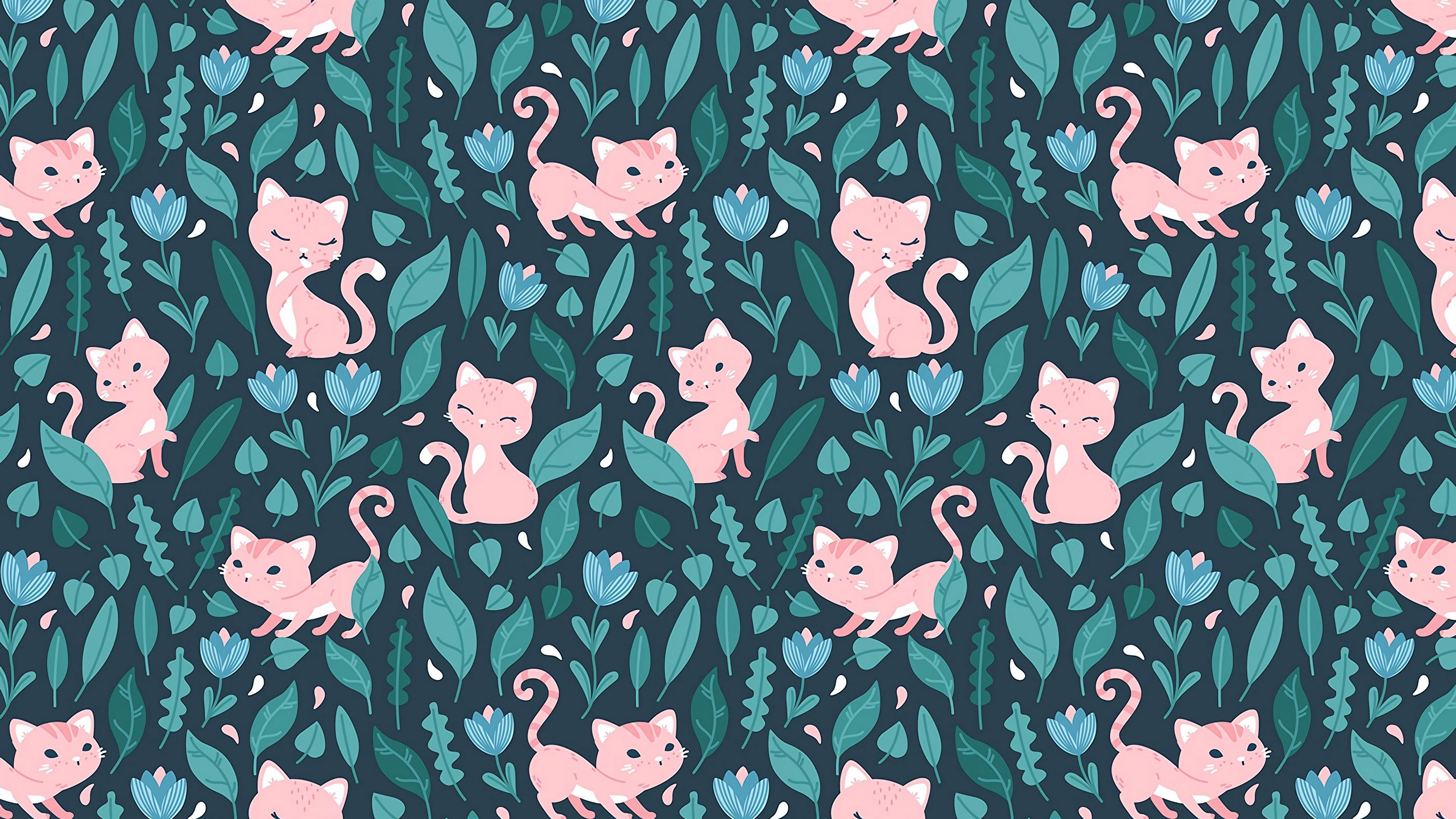 Pattern, 4K, Cute, Artistic, Design, 3840x2160 4K Desktop