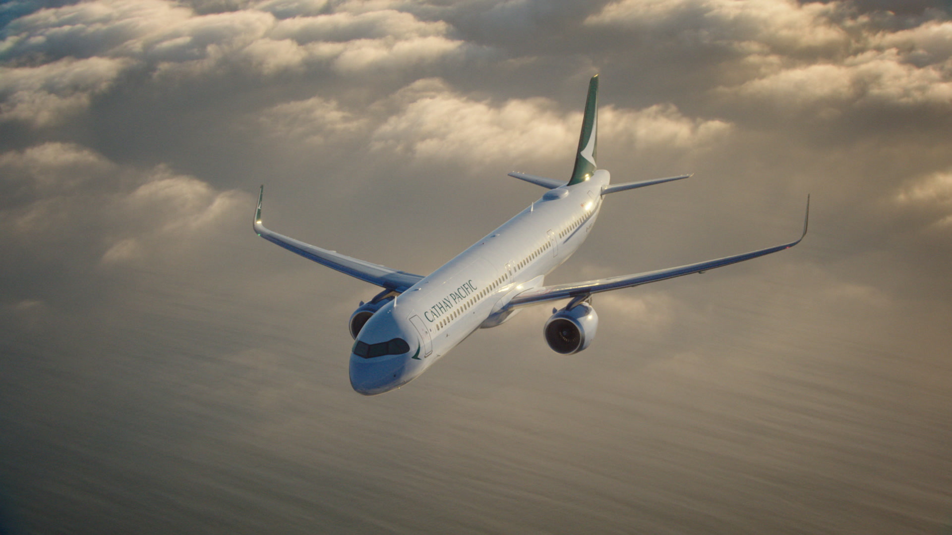 Cathay Pacific, A321neo discovery, 1920x1080 Full HD Desktop