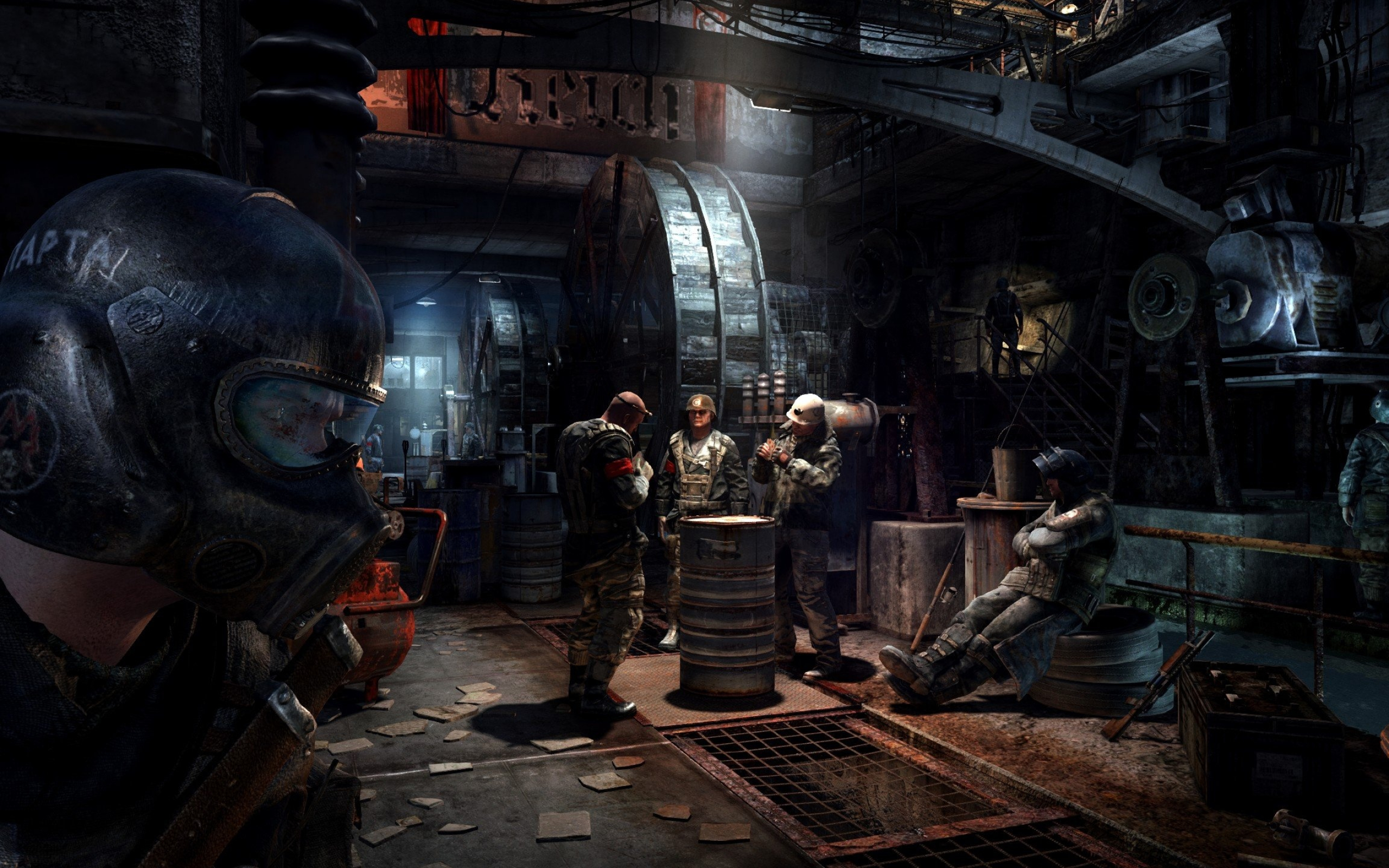 Metro: Last Light, 2013 video game, Atmospheric setting, Story-driven gameplay, 2560x1600 HD Desktop