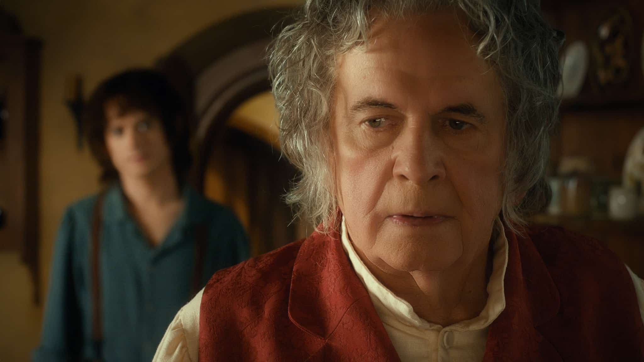 Old Bilbo Baggins, An Unexpected Journey Wallpaper, 2050x1160 HD Desktop