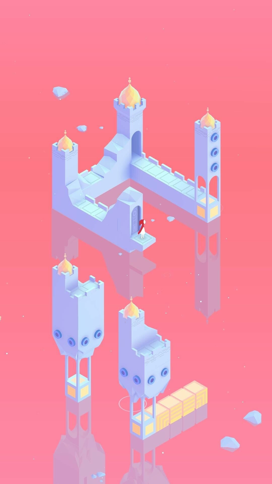 More Monument Valley 2, Original art abstract, Surreal and fantasy, Creative artists, 1080x1920 Full HD Phone