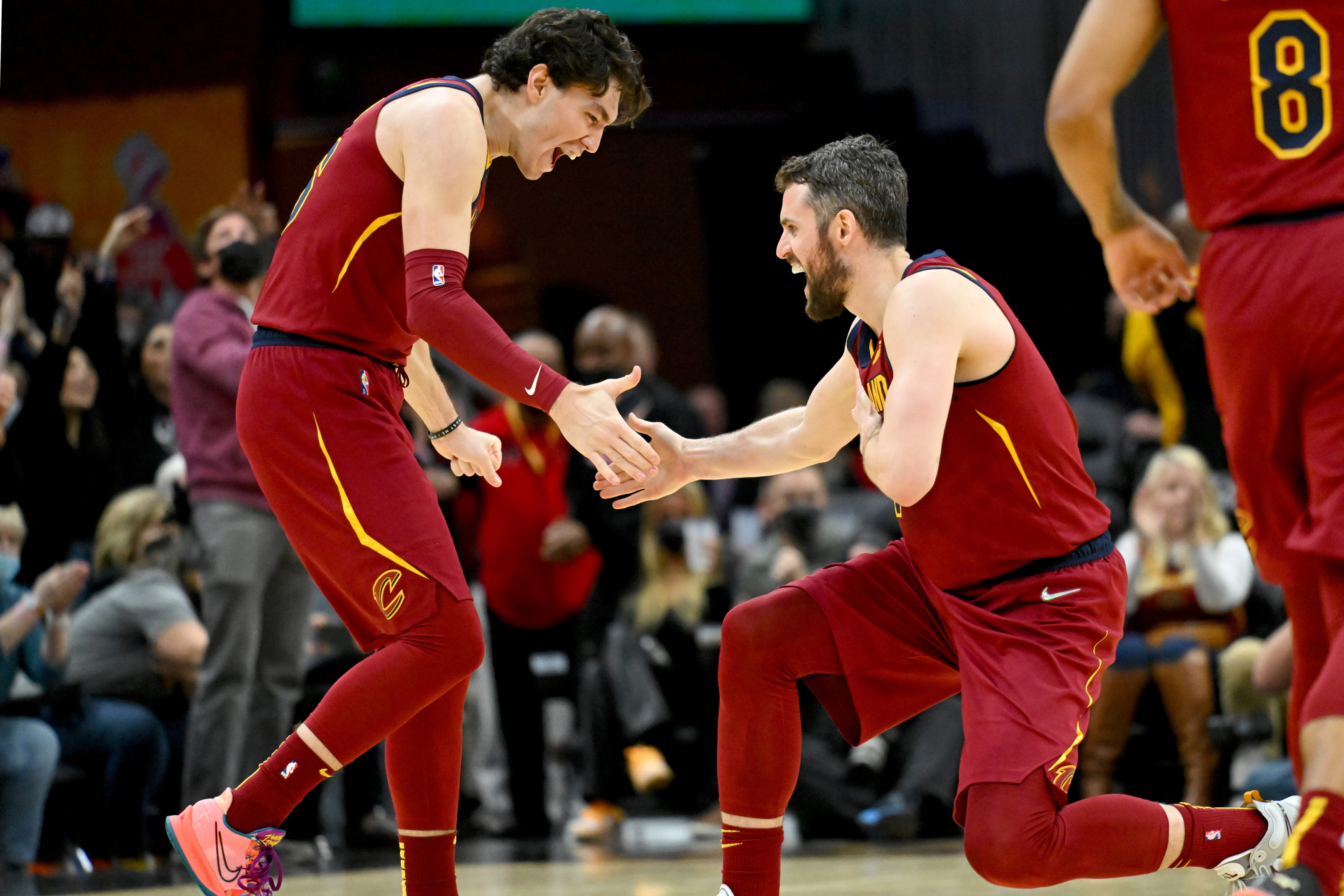 Cedi Osman, Cavs rain makers, Kevin Love, Sports, 3200x2140 HD Desktop