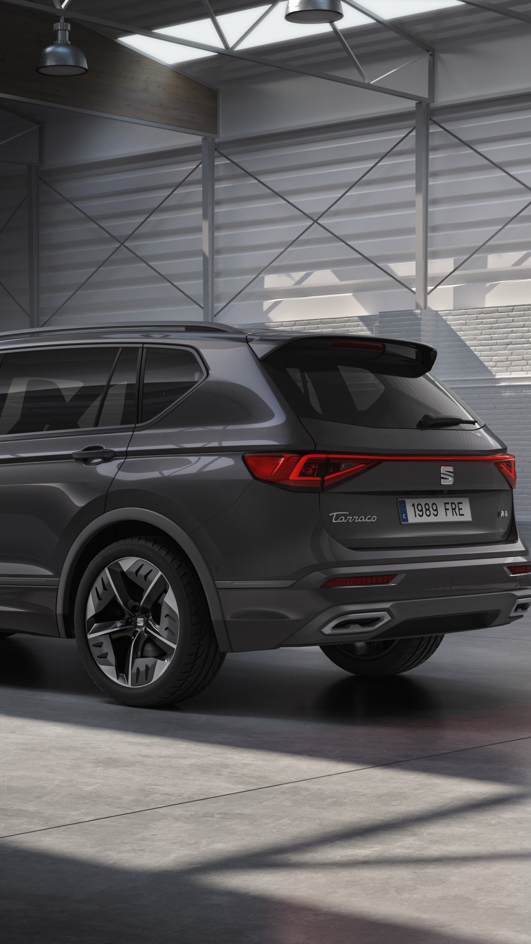 Seat Tarraco, FR PHEV wallpaper, Electric SUV, Auto elegance, 1080x1920 Full HD Phone