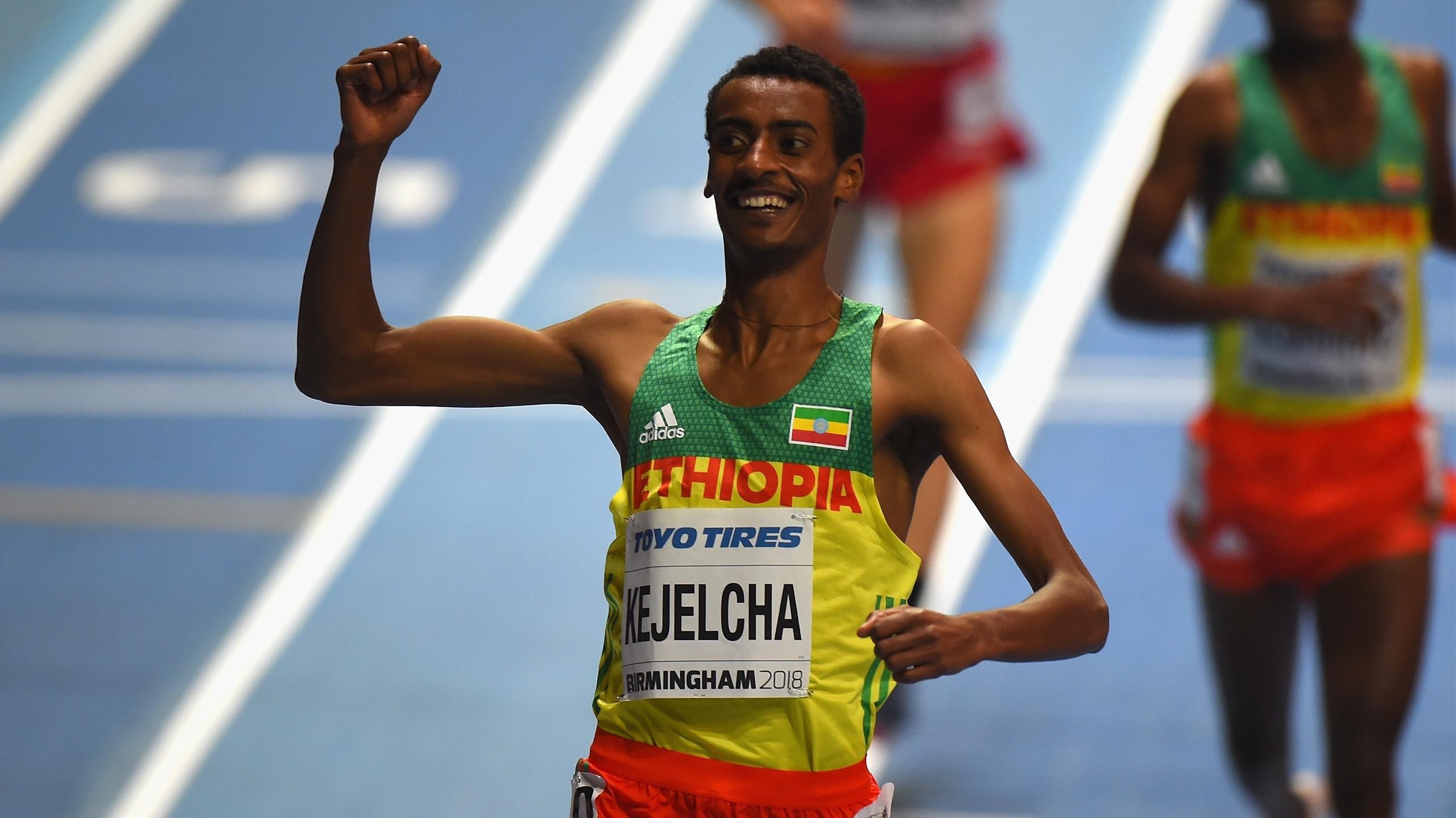 Yomif Kejelcha, Record du monde, Mile en salle, Middle-distance running, 2560x1440 HD Desktop