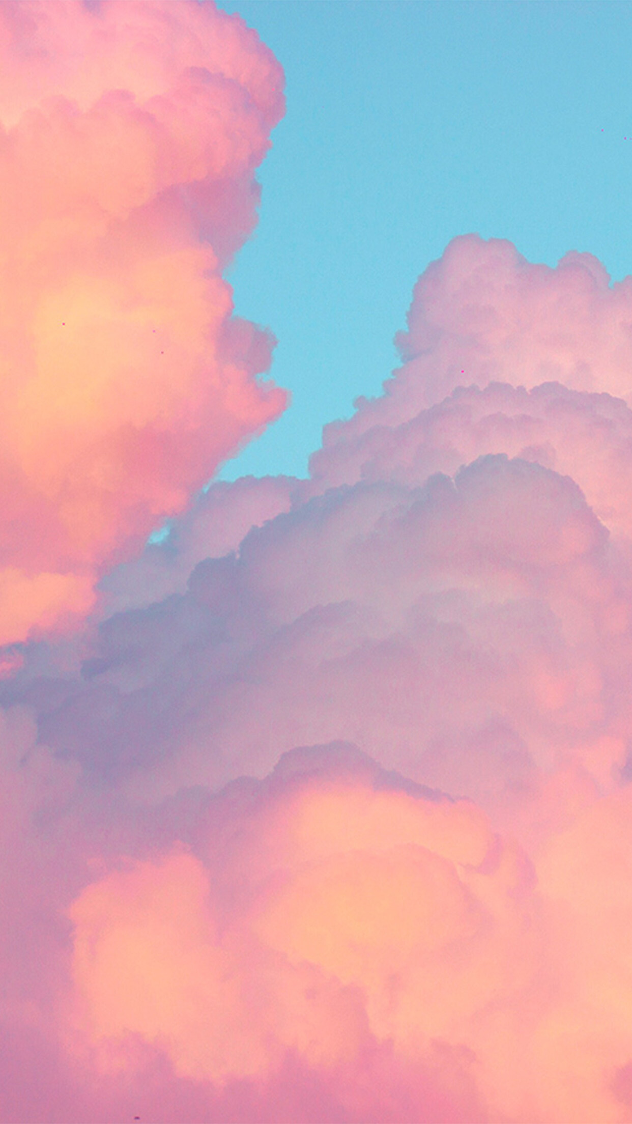 Cloud metamorphosis, Sky art, Nature, iPhone wallpaper, 1250x2210 HD Phone