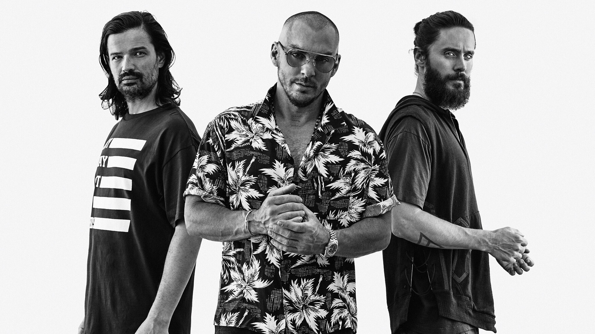 Thirty Seconds to Mars, Jared Leto, HD wallpaper, Captivating portrait, 2050x1160 HD Desktop