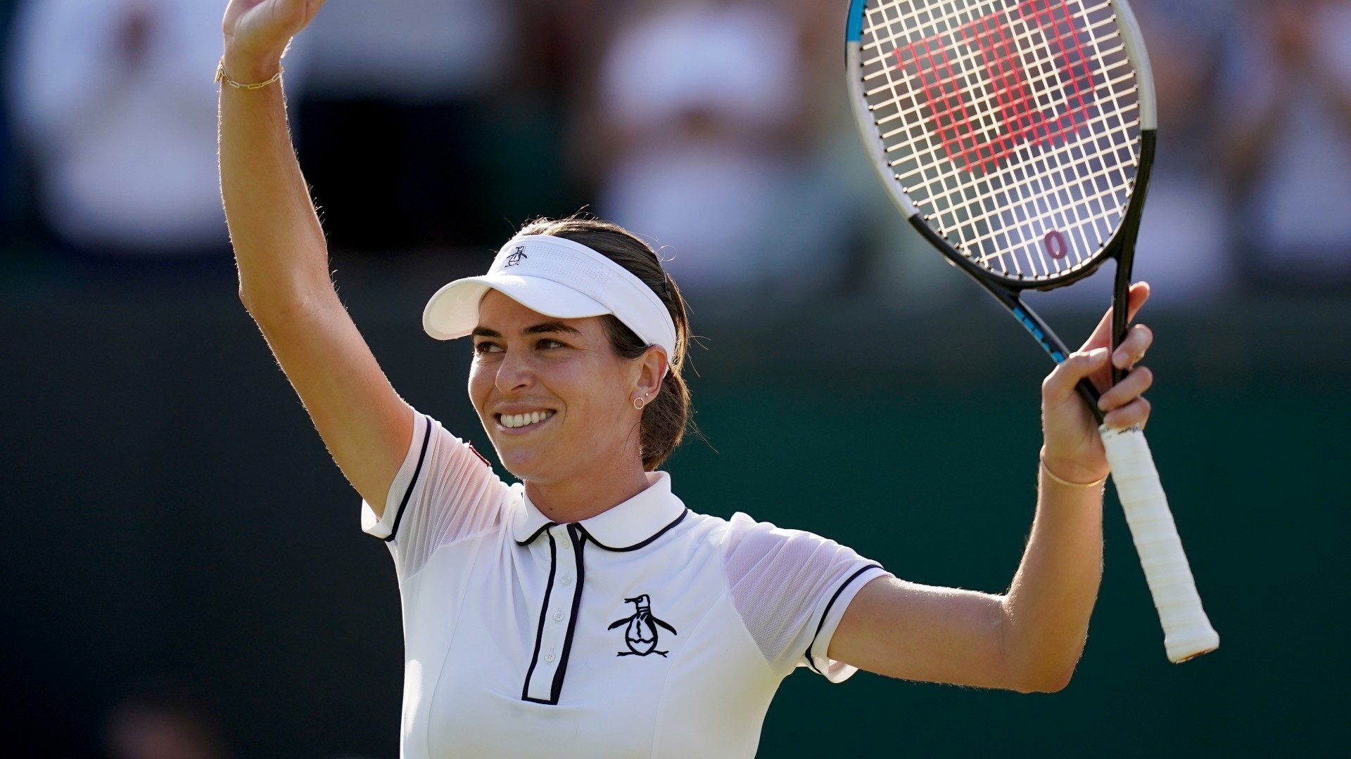 Ajla Tomljanovic, Quarterfinals, Win over Alize Cornet, 1920x1080 Full HD Desktop