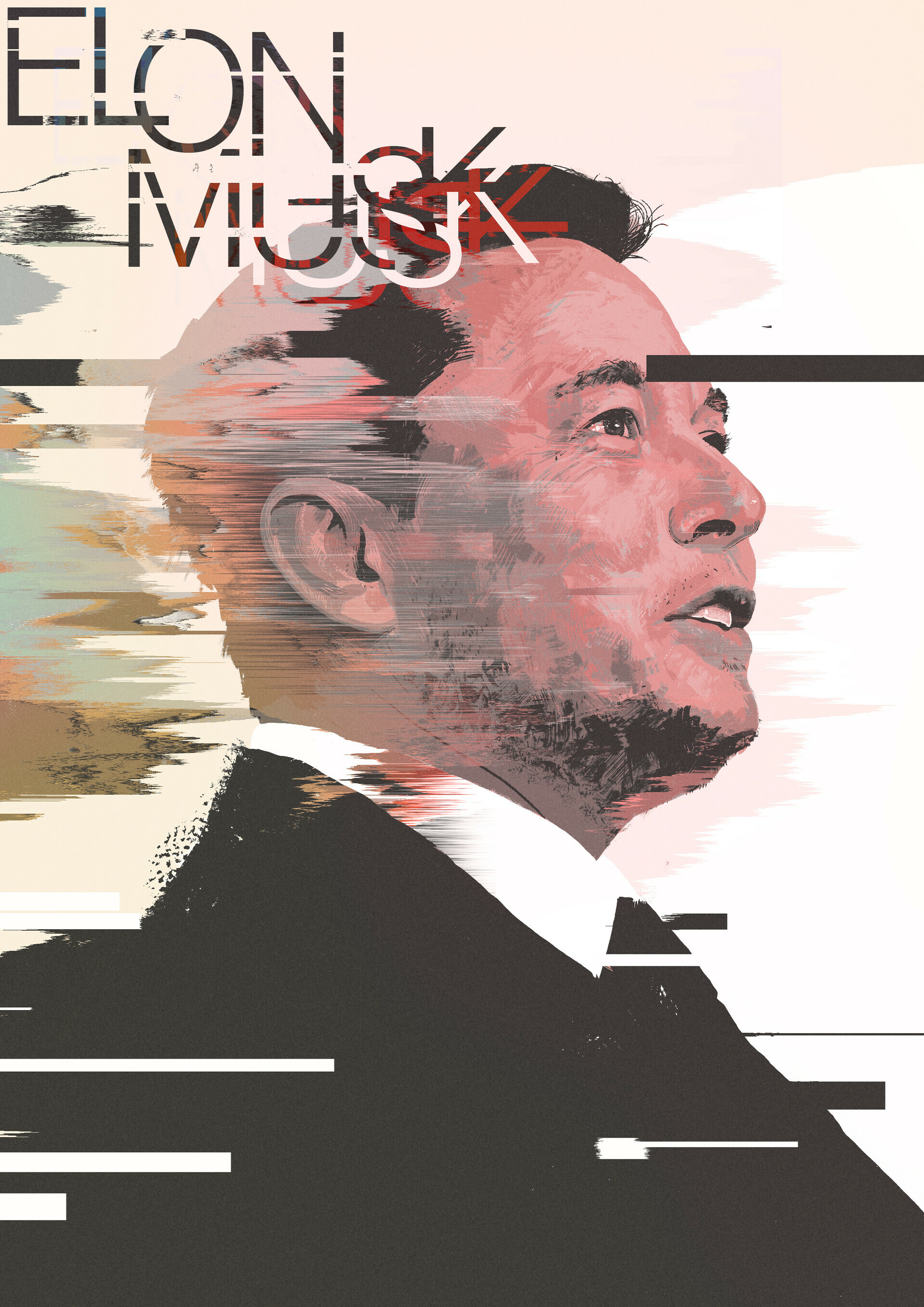 Elon Musk, ArtStation, 1920x2720 HD Phone