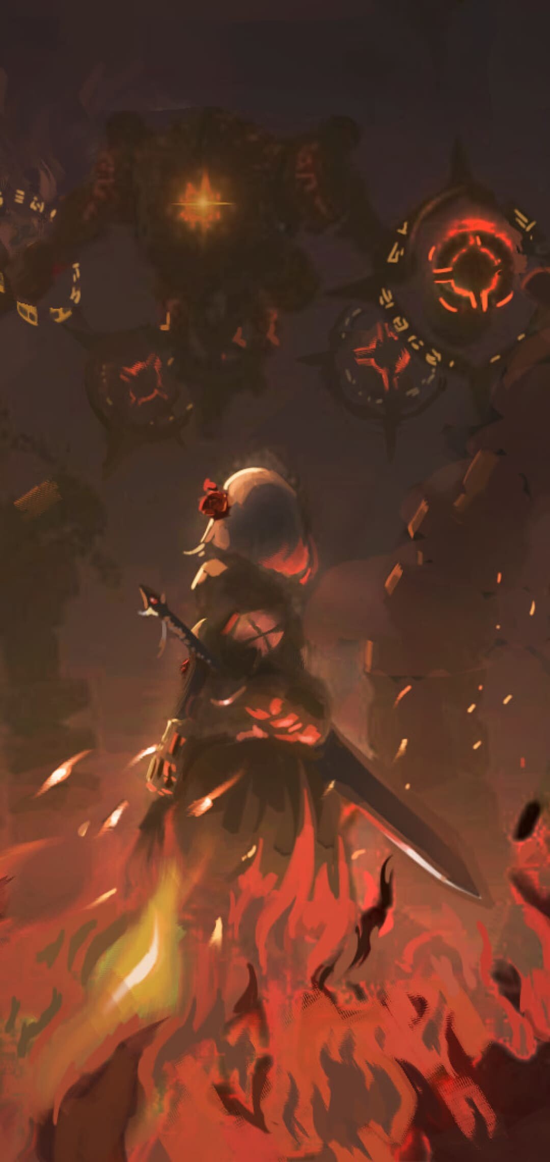 Genshin Impact, Top 4k backgrounds, Download, High quality, 1080x2280 HD Phone