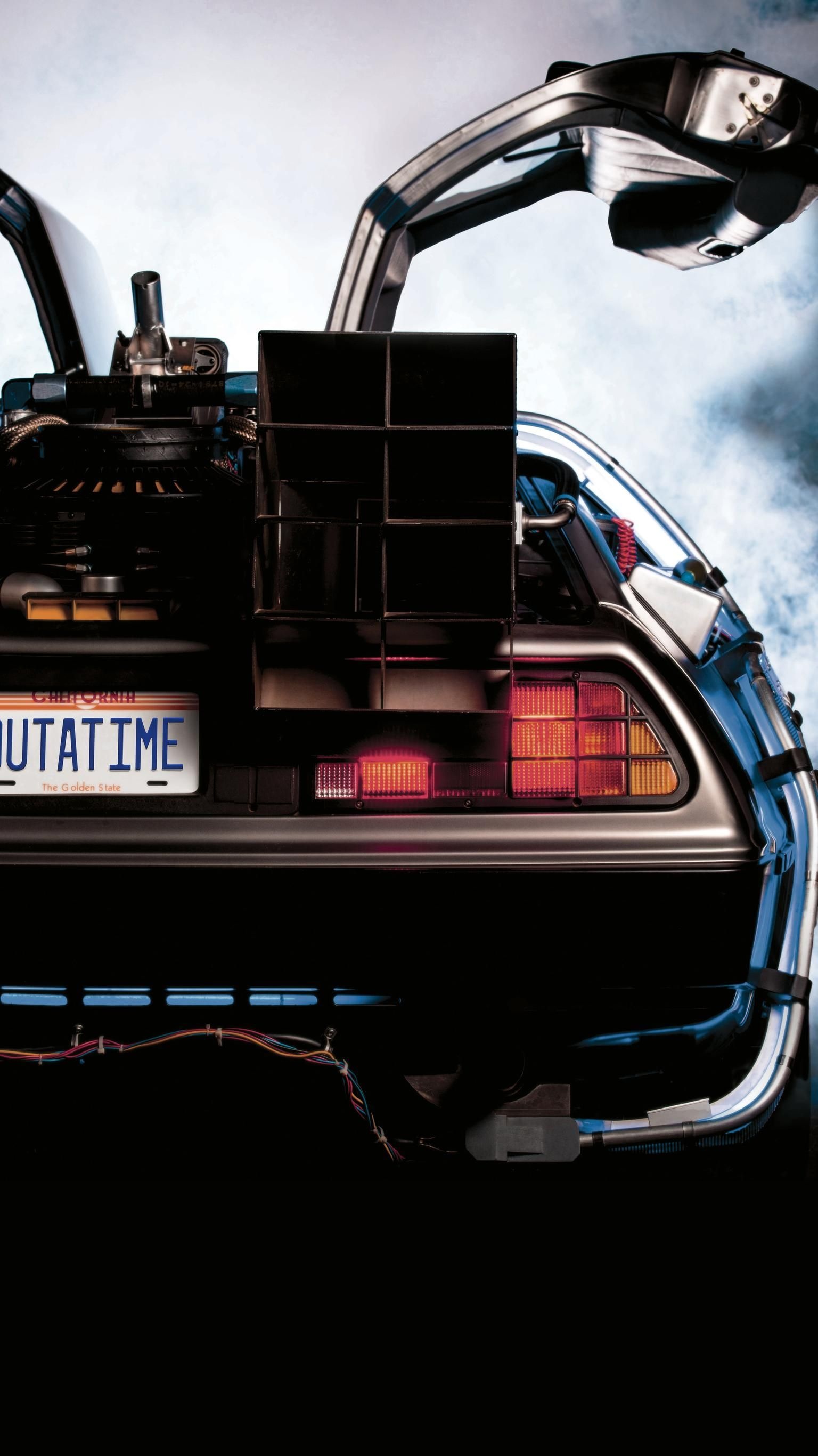 Back to the Future iPhone wallpapers, 4K HD, Mobile backgrounds, Time travel, 1540x2740 HD Phone