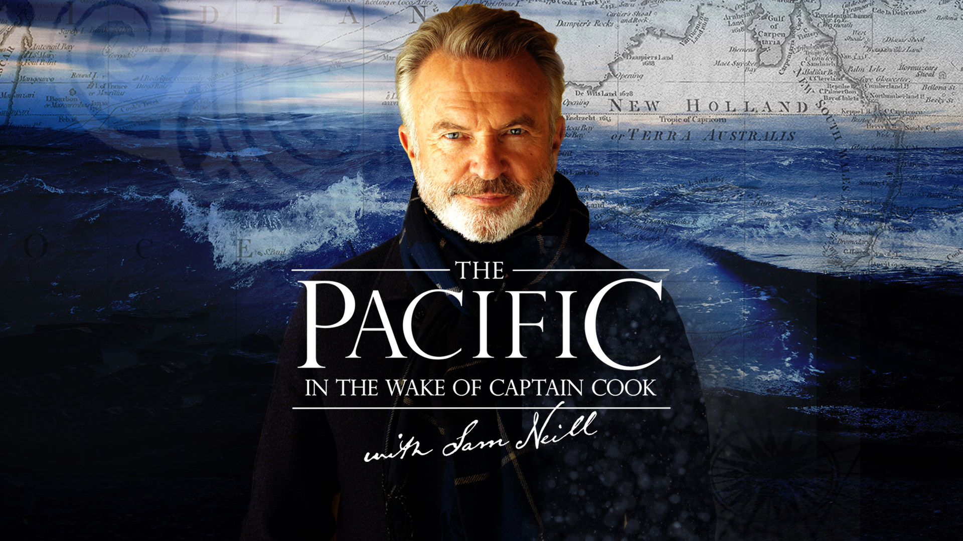 Sam Neill, Pacific exploration, Captain cook, Wake, 1920x1080 Full HD Desktop