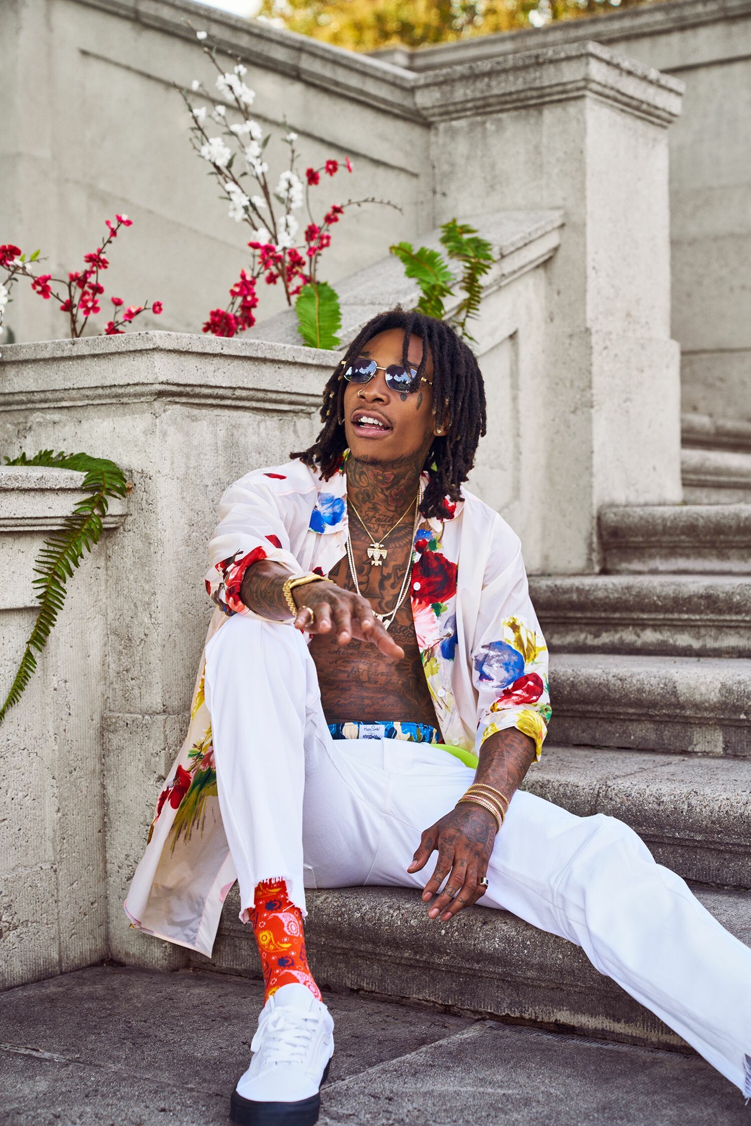 Wiz Khalifa, Happy Socks collaboration, The Wiz, 1500x2250 HD Phone