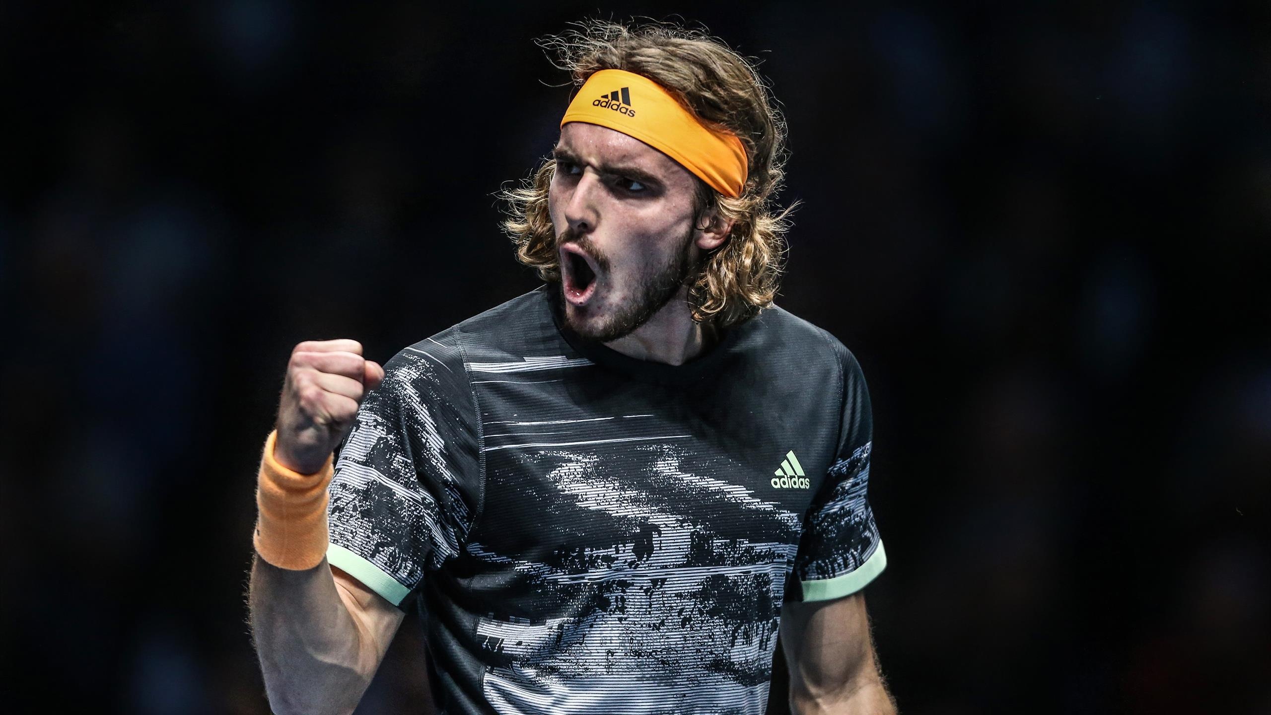 Stefanos Tsitsipas, Self-confident, Sports, 2560x1440 HD Desktop