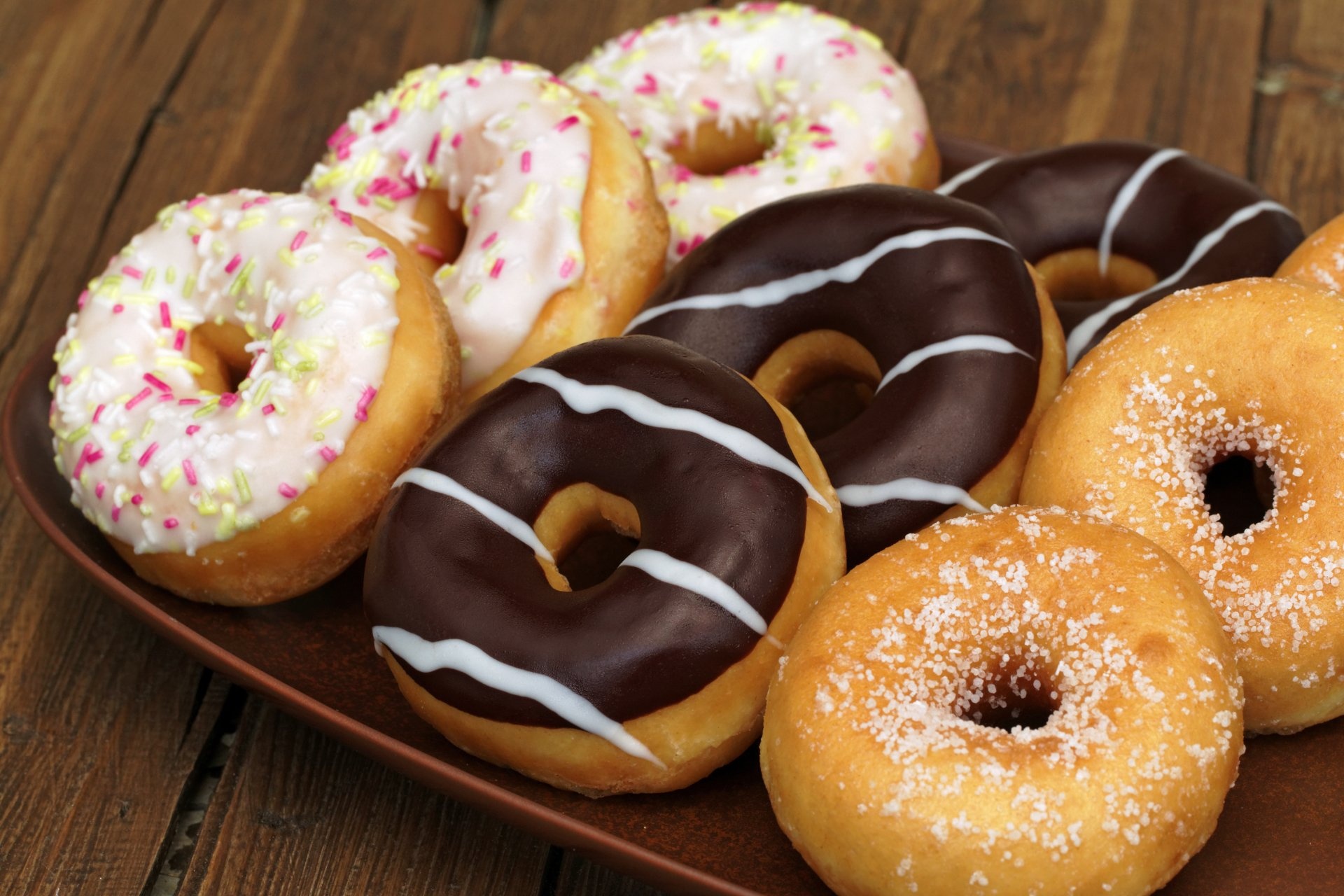 Ultra HD donut wallpapers, High-resolution images, Delectable treats, Perfect for screens, 1920x1280 HD Desktop