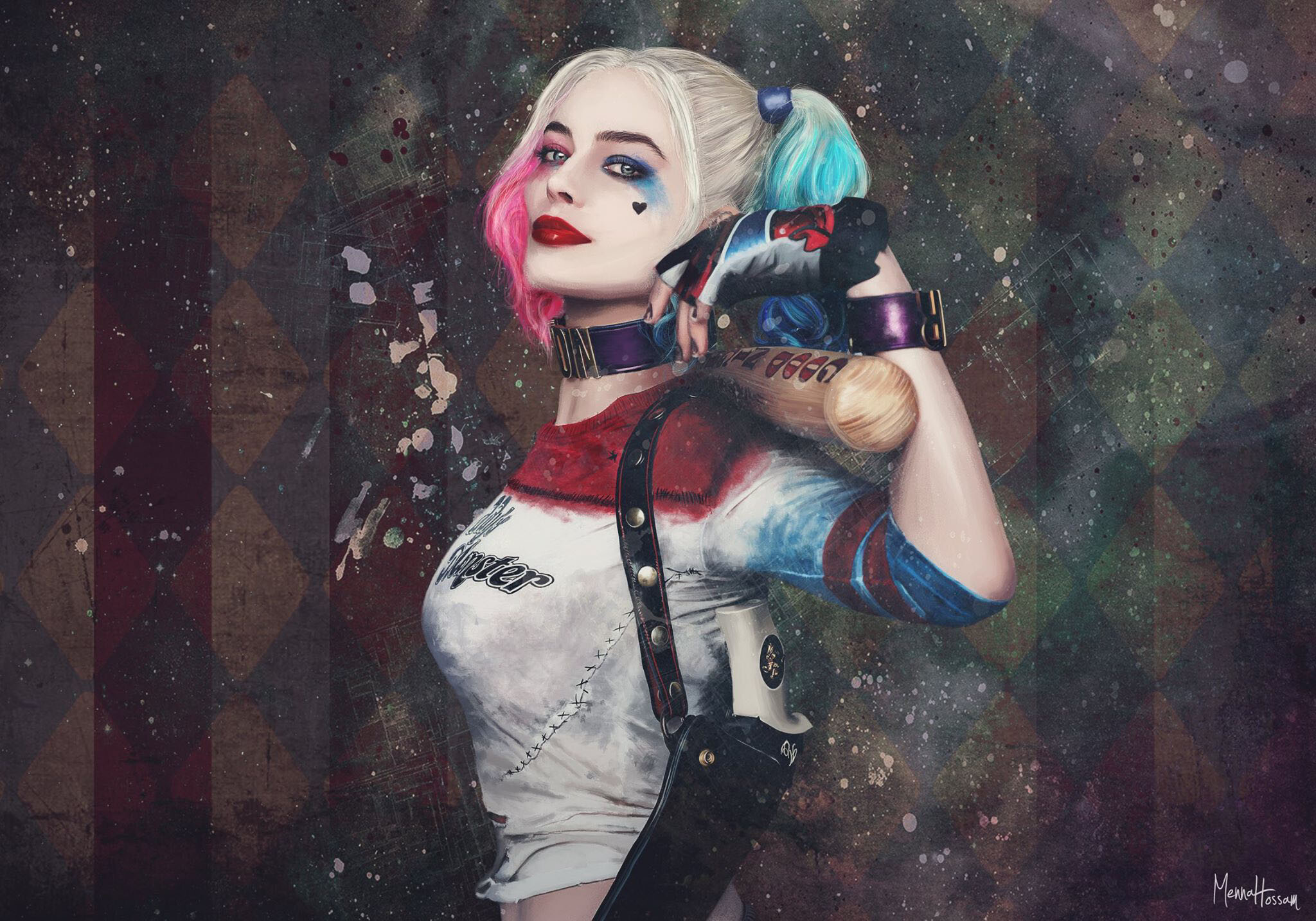 Suicide Squad, Harley Quinn, Wallpaper HD, 2050x1440 HD Desktop