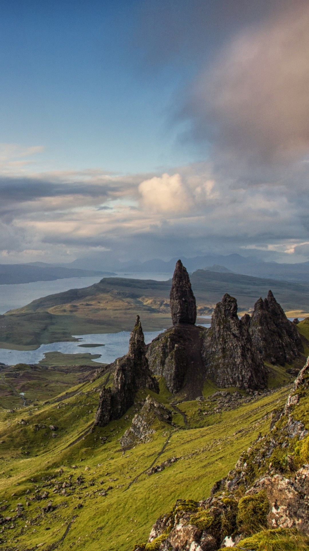 Skye, Europe, Nature, Mountains, 1080x1920 Full HD Phone