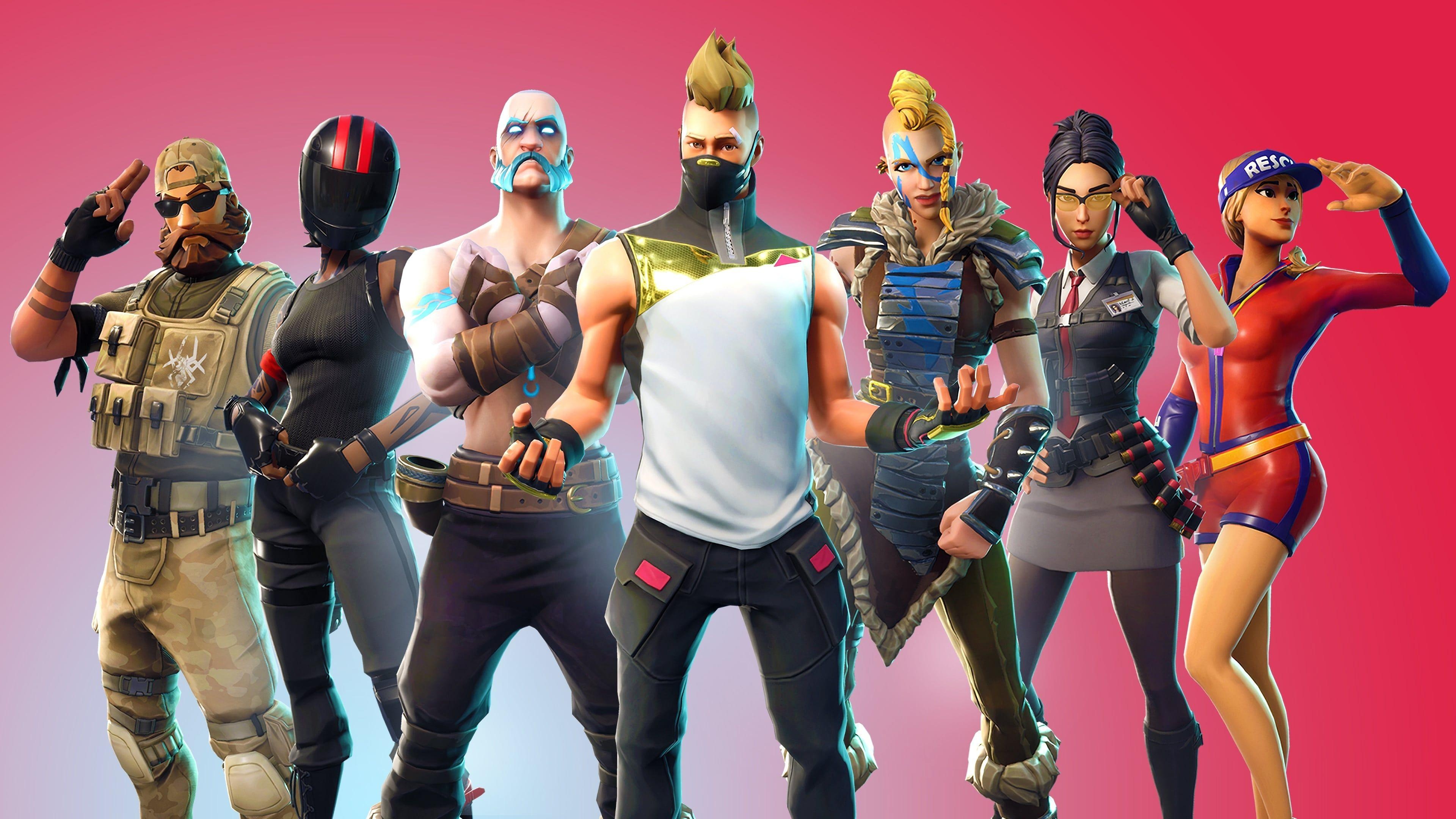 Epic Games, Gaming industry, Fortnite battle pass, Striking wallpapers, 3840x2160 4K Desktop