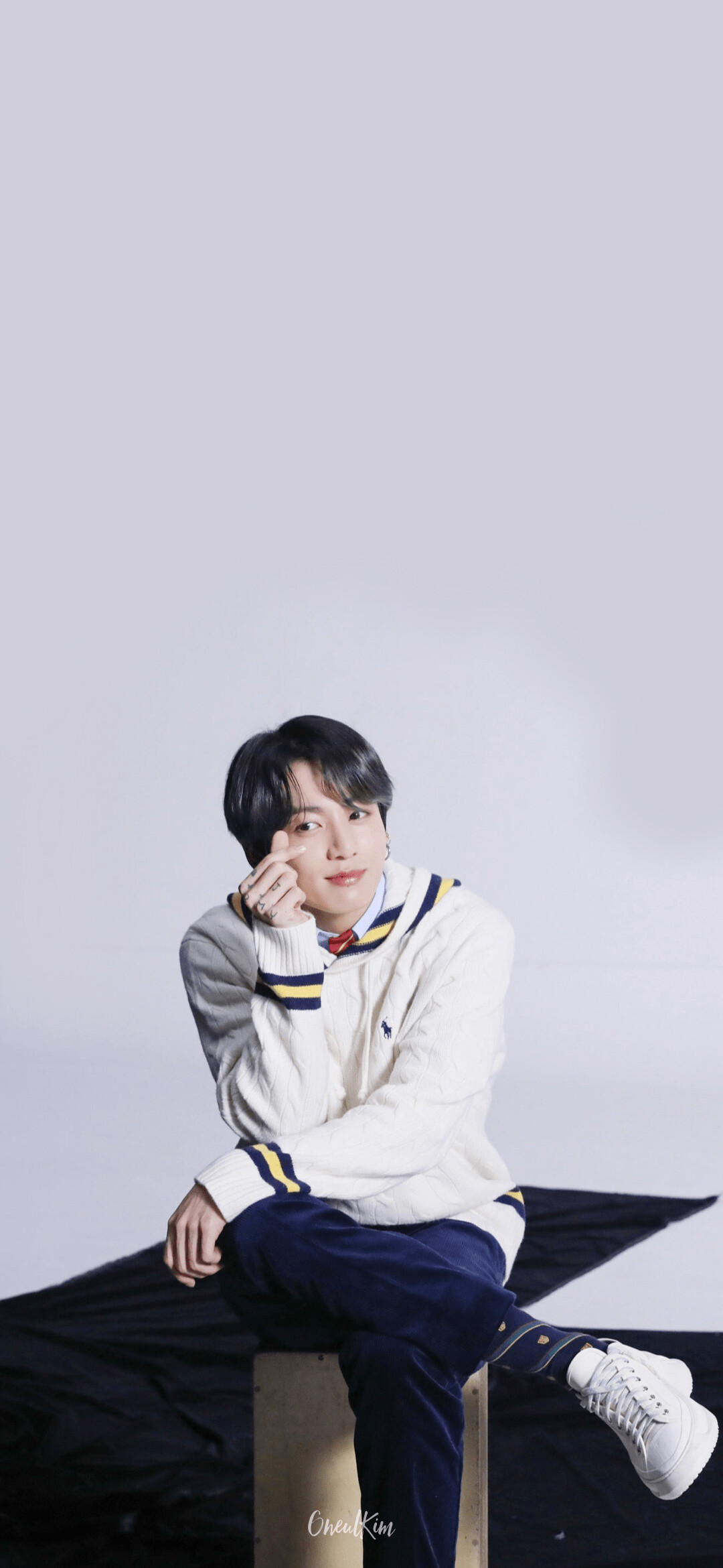 Jungkook, Striking wallpaper, 1080x2340 HD Phone