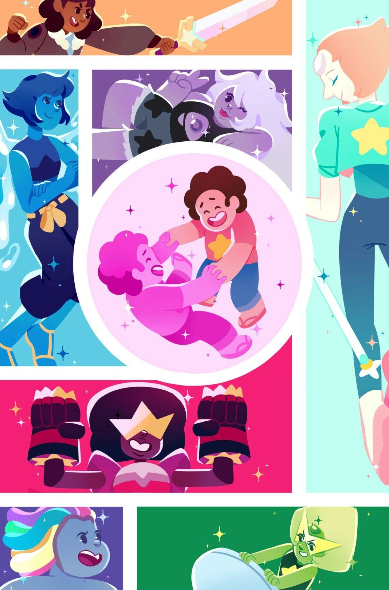 Garnet, Steven Universe, Pin on Steven Universe, Animated wallpaper, 1270x1920 HD Phone