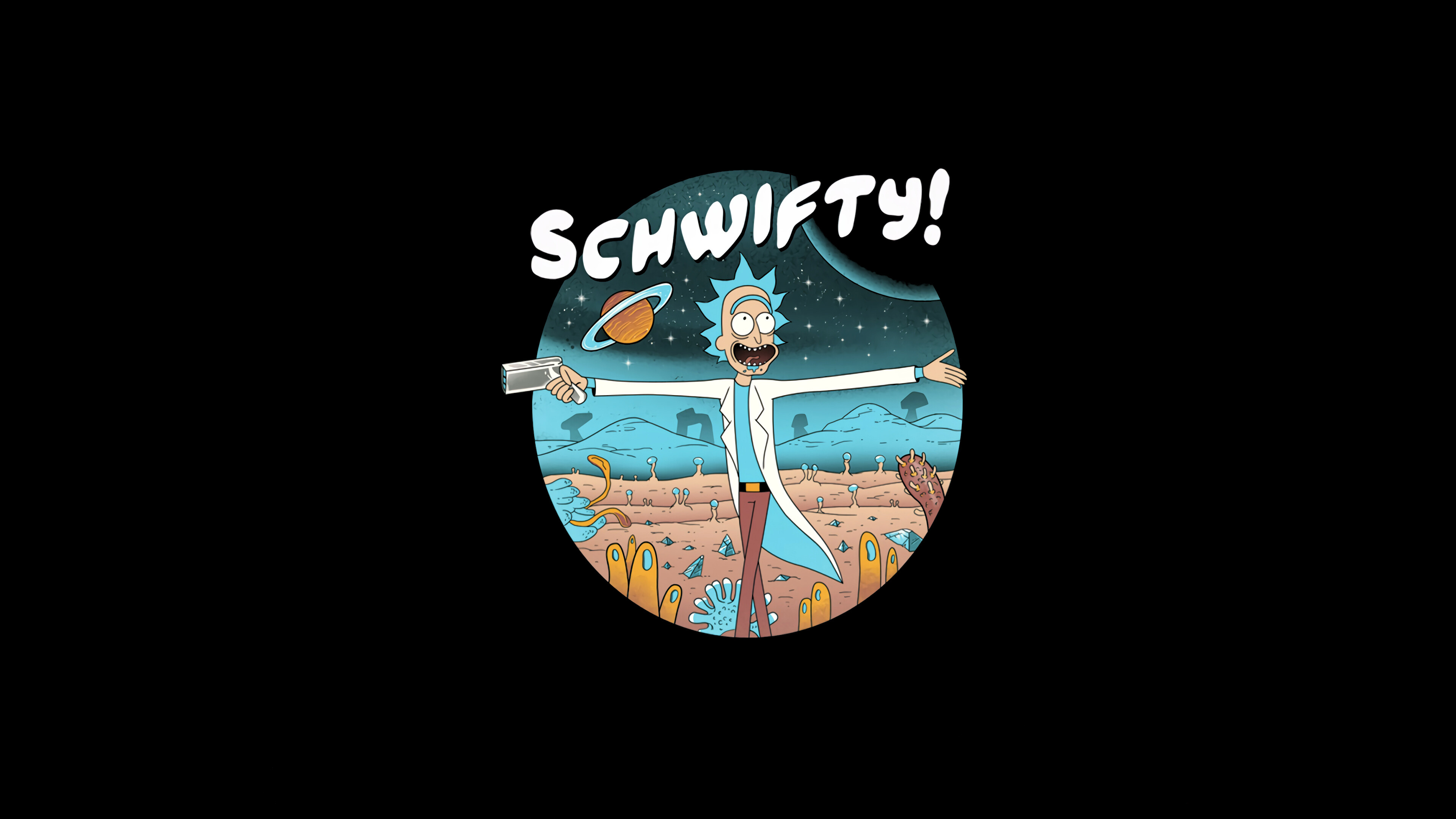 Rick and Morty, Rick Sanchez, Ultra HD wallpaper, Schwifty vibes, 3840x2160 4K Desktop