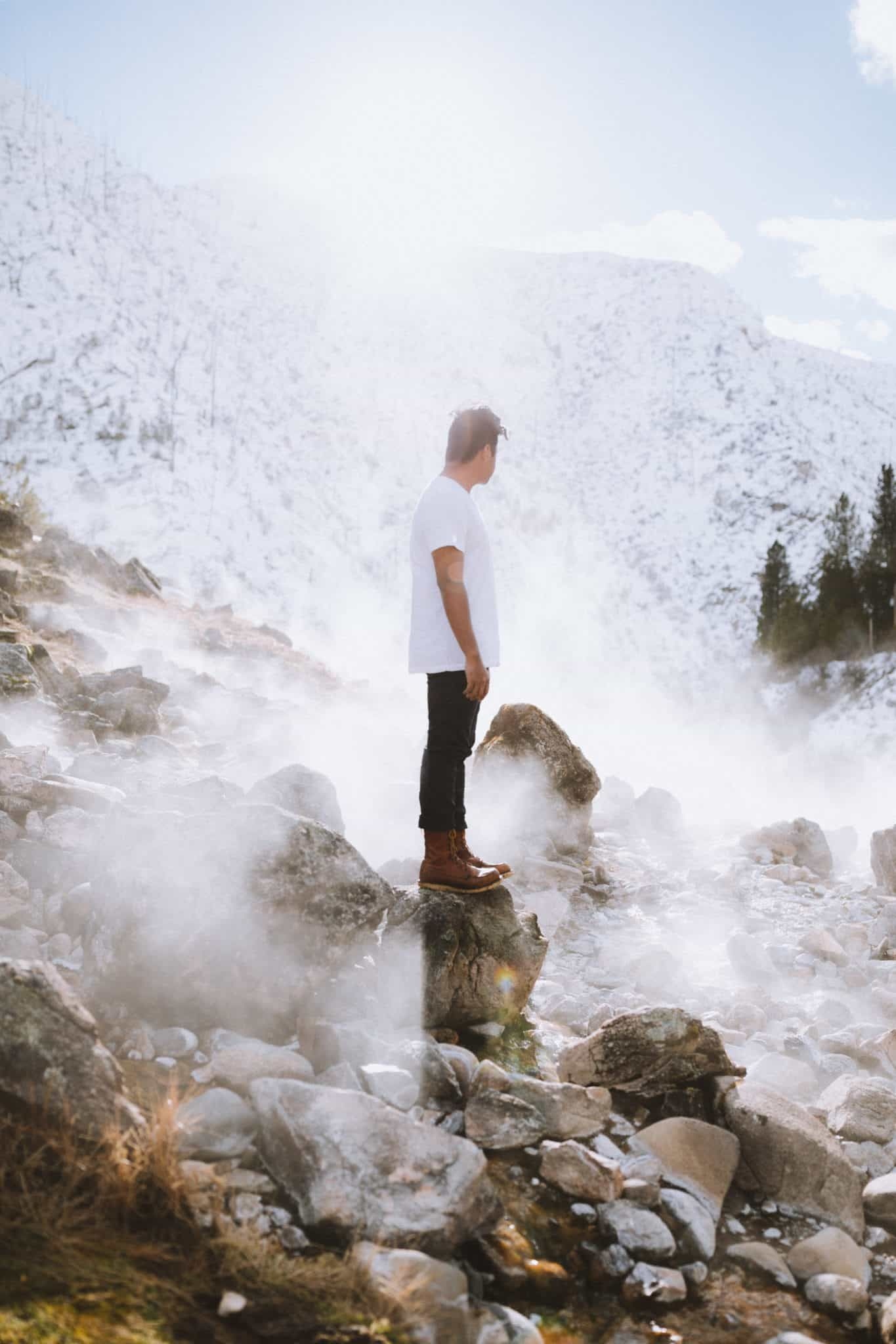 Kirkham Hot Springs, Idaho hot springs, 1370x2050 HD Phone