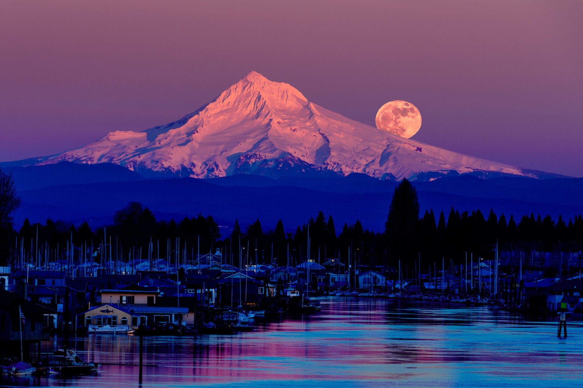 Mount Hood wallpapers, Stunning backgrounds, Nature's beauty, Oregon's pride, 1920x1280 HD Desktop