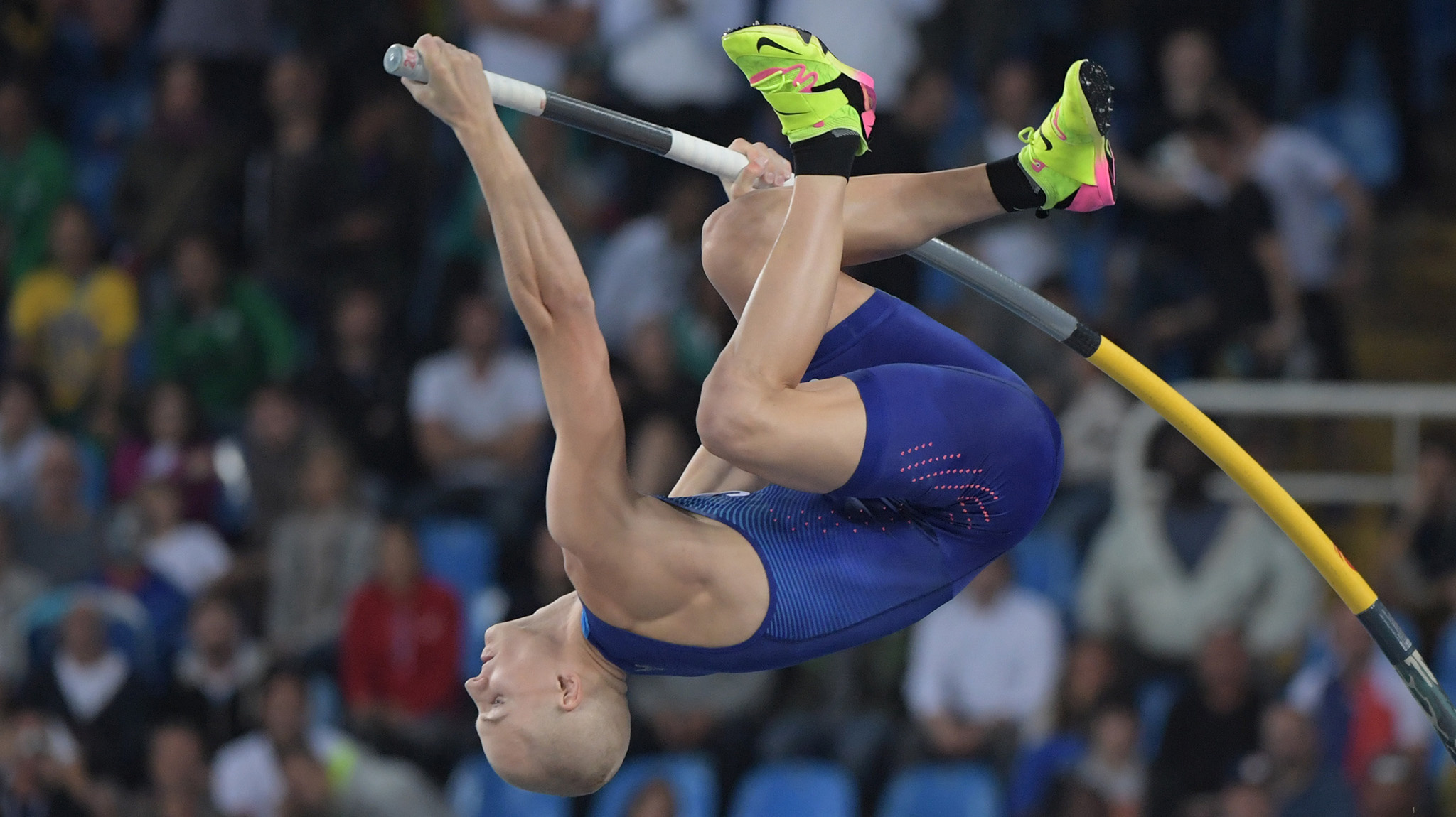 Rio 2016 Olympics, Sam Kendricks Wallpaper, 2050x1150 HD Desktop