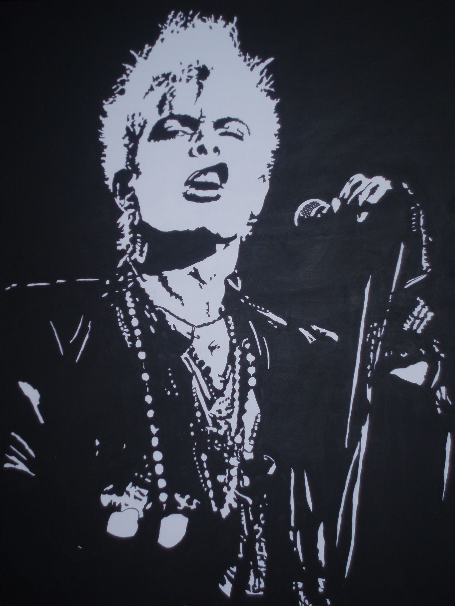 Billy Idol, Acrylic painting, Vibrant art, Lifepharmafze. com, 1540x2050 HD Phone