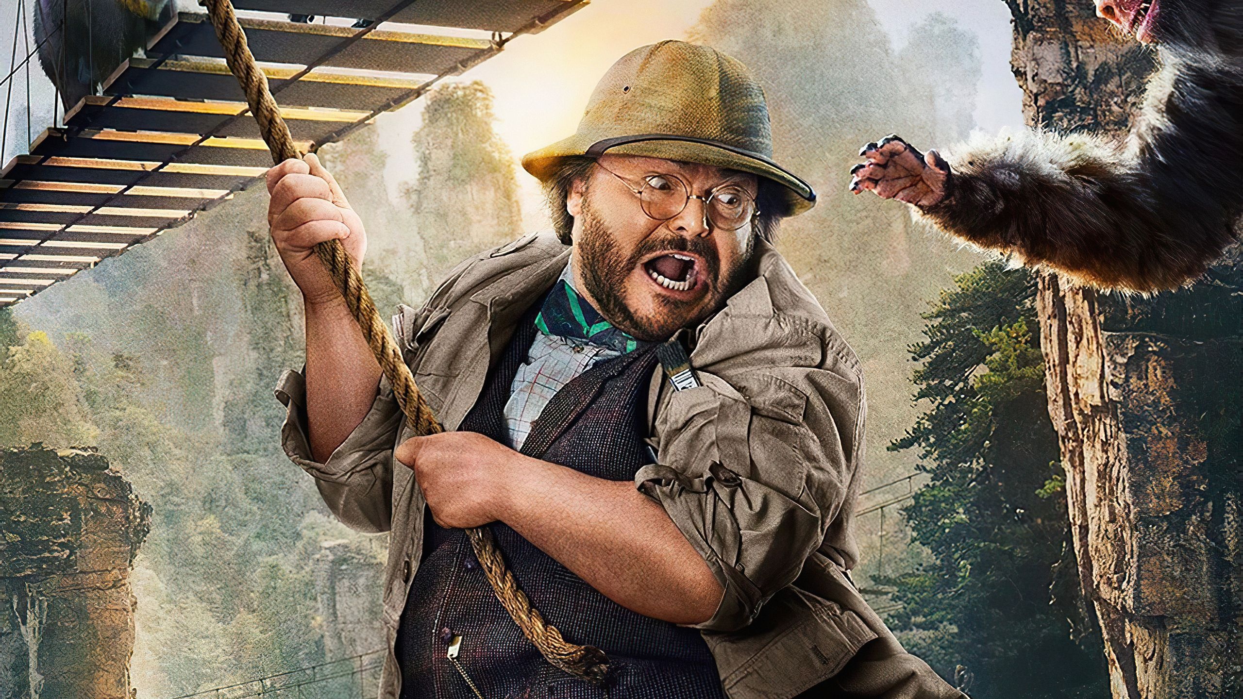 Jumanji films, Jack Black, Top wallpapers, 2560x1440 HD Desktop