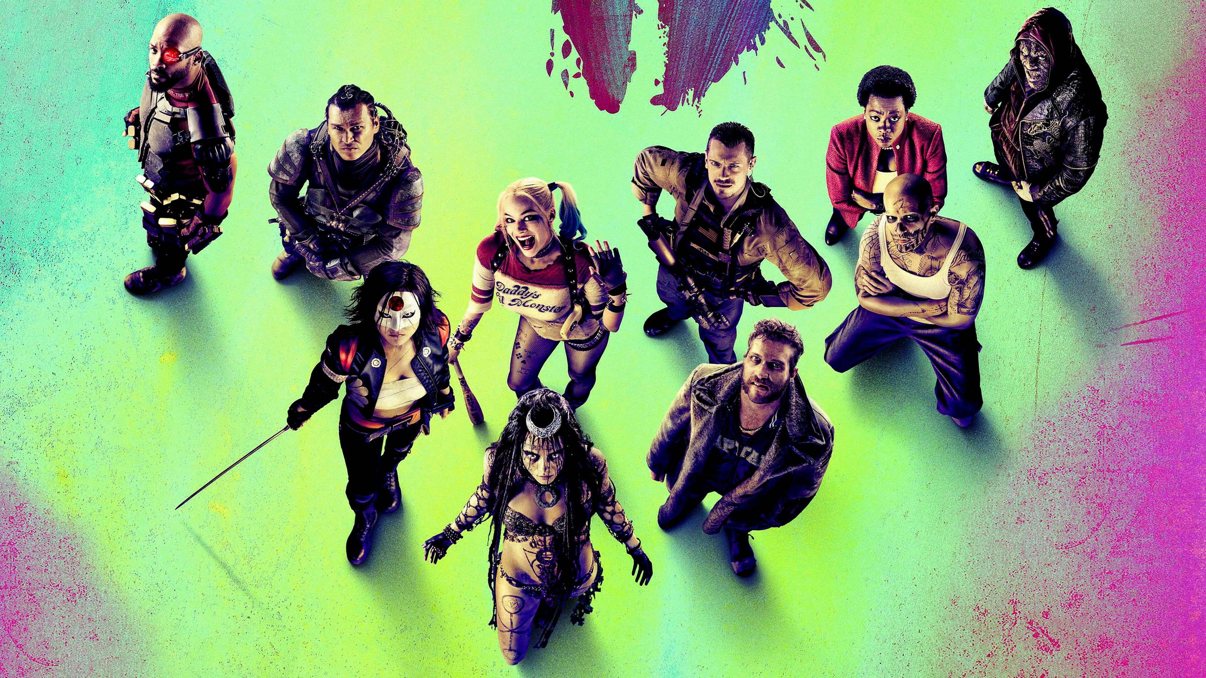 Suicide Squad, Ultra HD wallpaper, High-quality visuals, Immersive experience, 3840x2160 4K Desktop