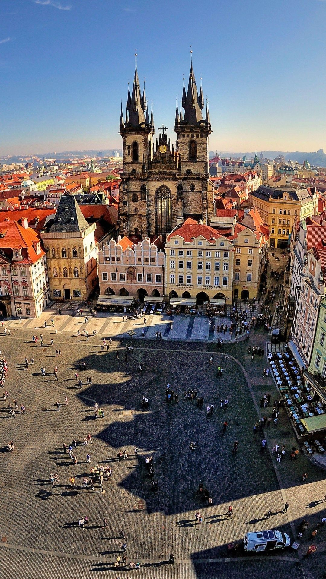 Czechia (Czech Republic), City and country, Urban splendor, Cultural diversity, 1080x1920 Full HD Phone