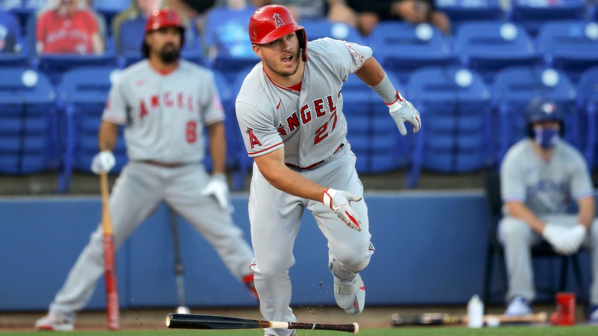 Mike Trout, Best seasons, Career, Sports, 1920x1080 Full HD Desktop