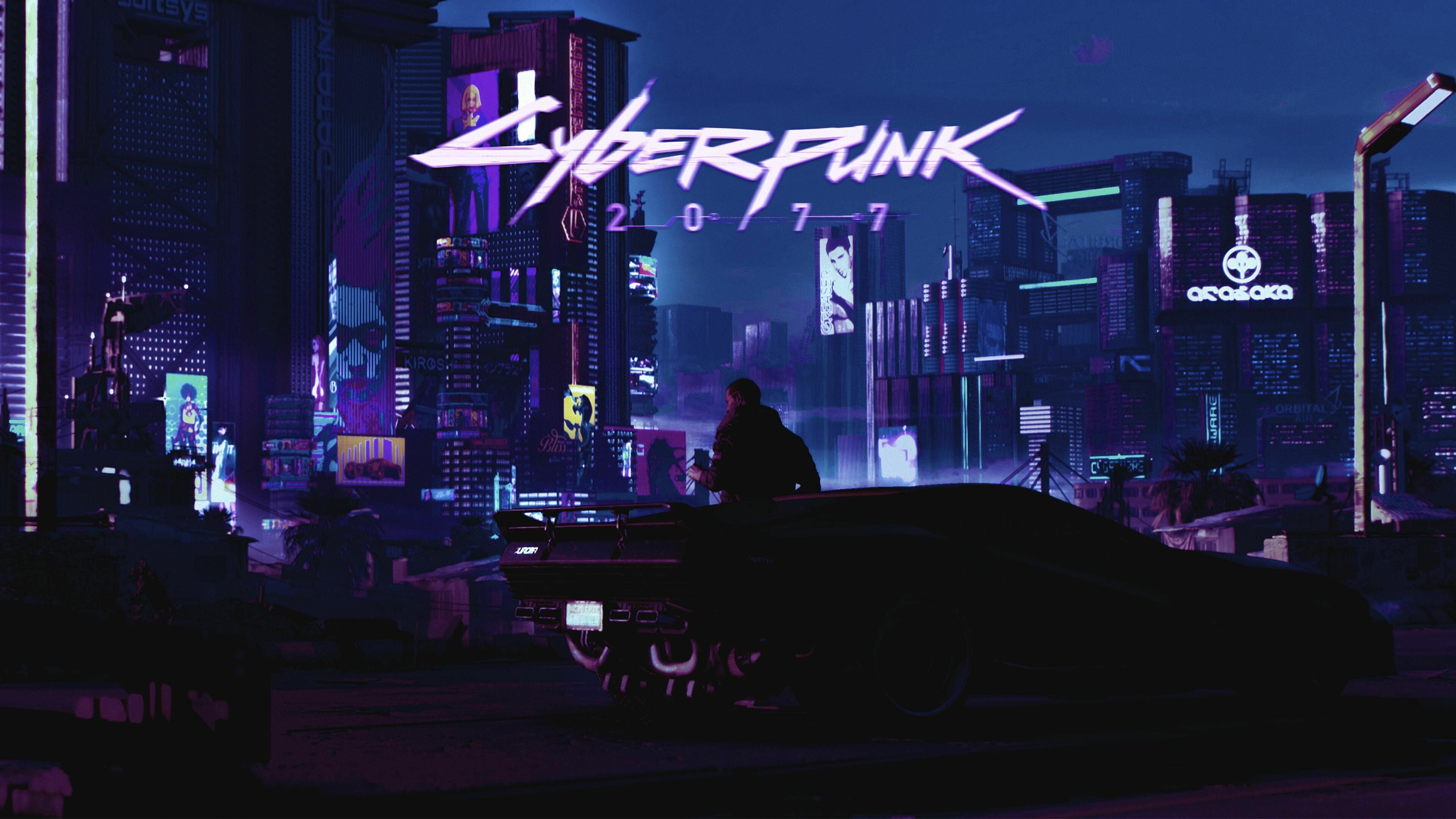 Cyberpunk 2077, 4K wallpapers, Immersive ambiance, Digital artistry, 3840x2160 4K Desktop