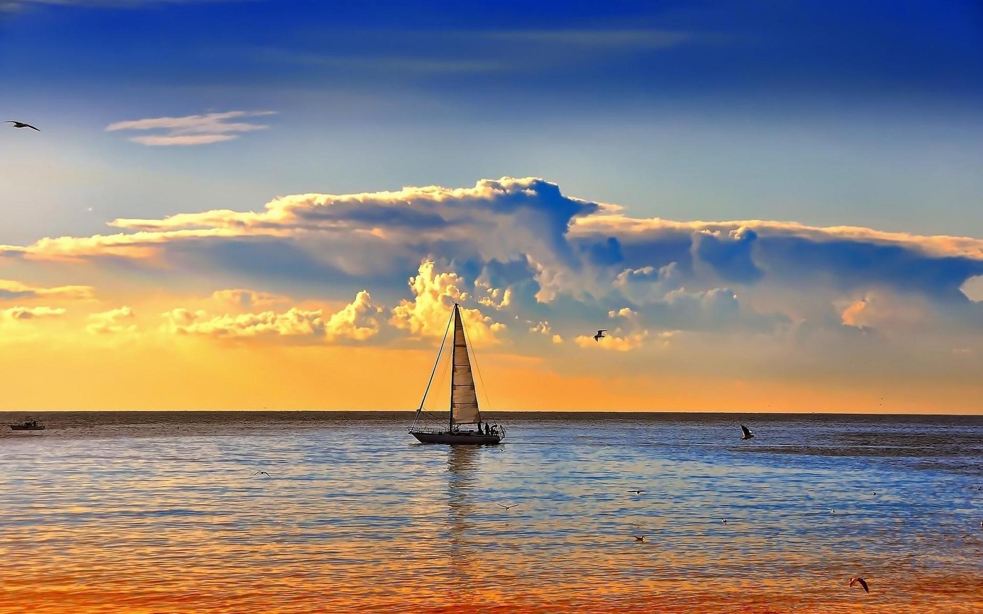 Sailing nature, landscape, wallpaper, better, 1920x1200 HD Desktop