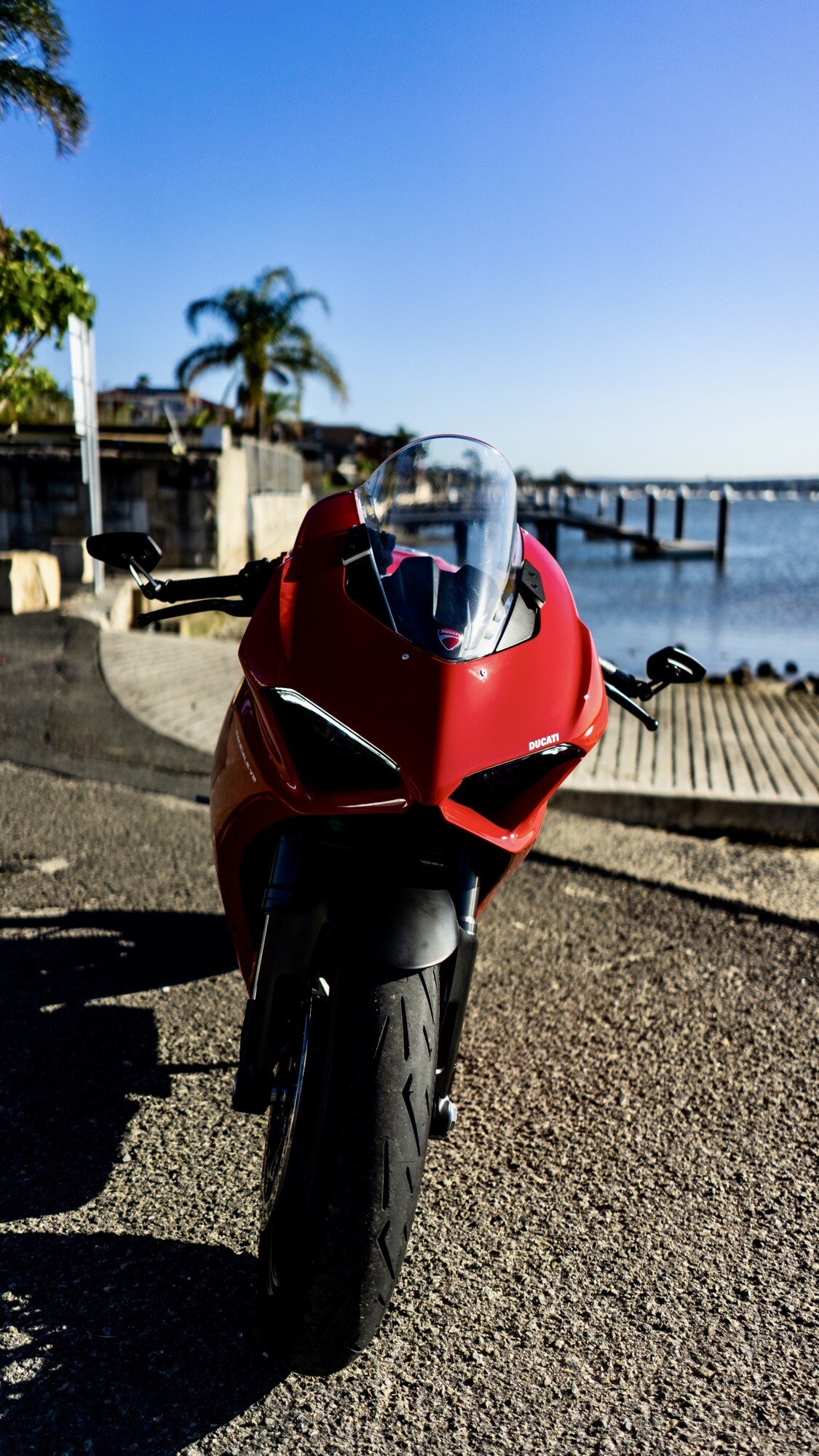 Ducati Panigale V2, Auto motorcycles, When She Winks, 1130x2000 HD Phone