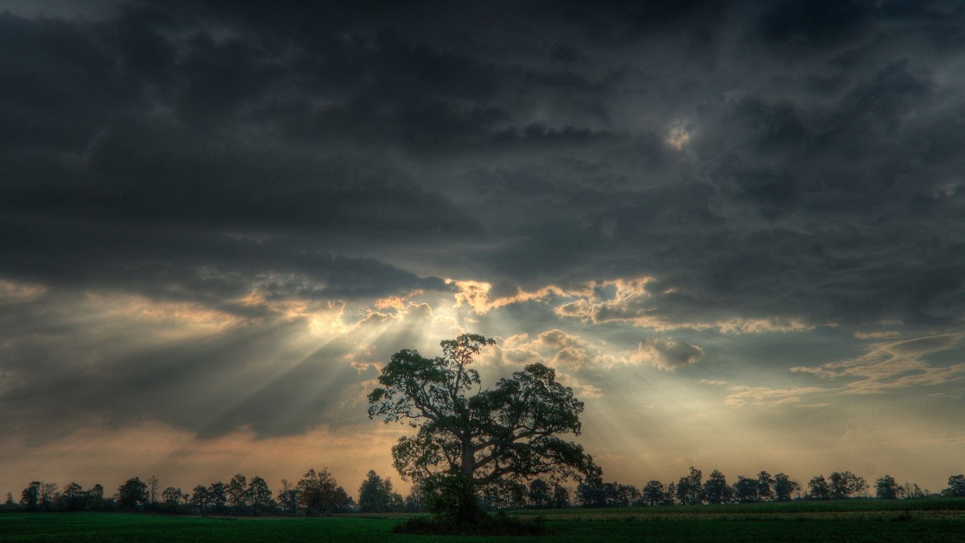 Eisen Klinge chronisch, Cloudy nature, Fiktiv beispielsweise, Nichts, 1920x1080 Full HD Desktop