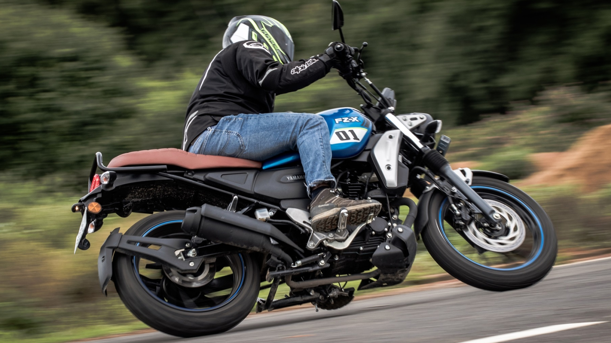 Yamaha FZ-X, HD wallpaper, Iamabiker, 2000x1130 HD Desktop
