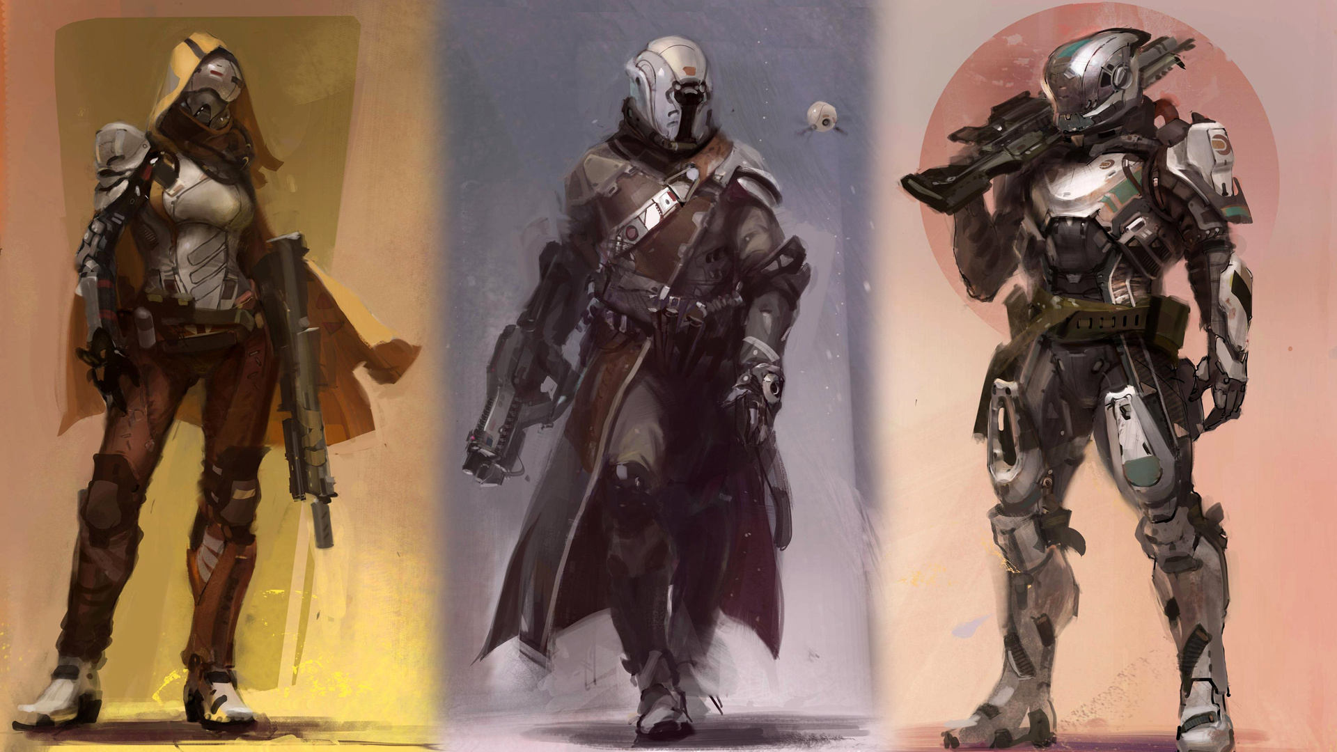 Hunter (Destiny), Immersive gaming, HD wallpapers, Guardian warriors, 1920x1080 Full HD Desktop