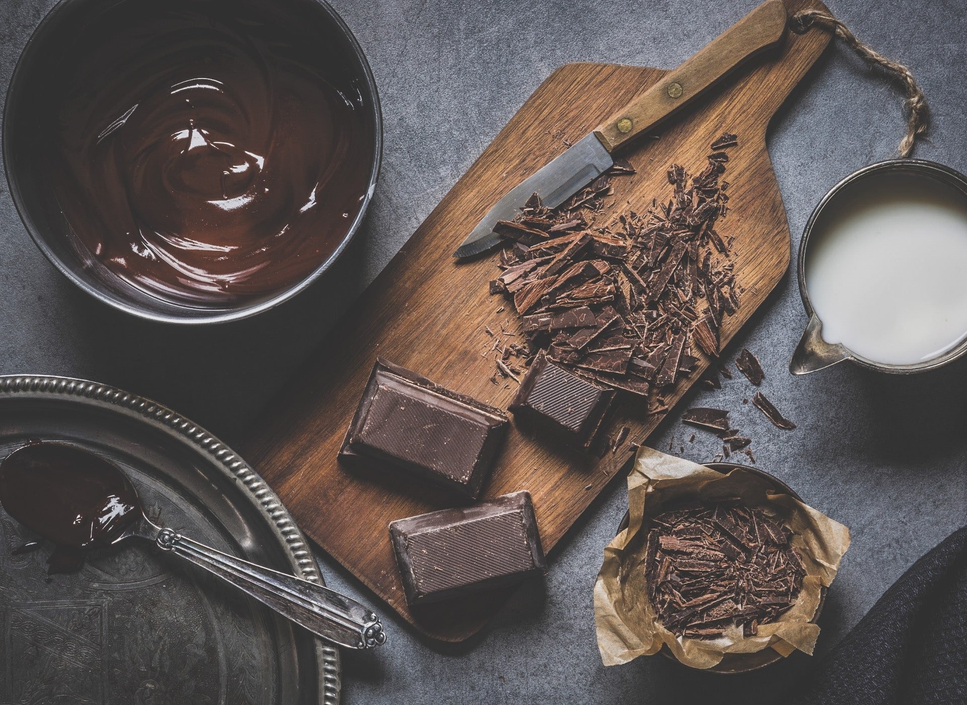 Ingredients in chocolate, Rich and velvety, Sweet and smooth, Sensory delight, 1920x1400 HD Desktop