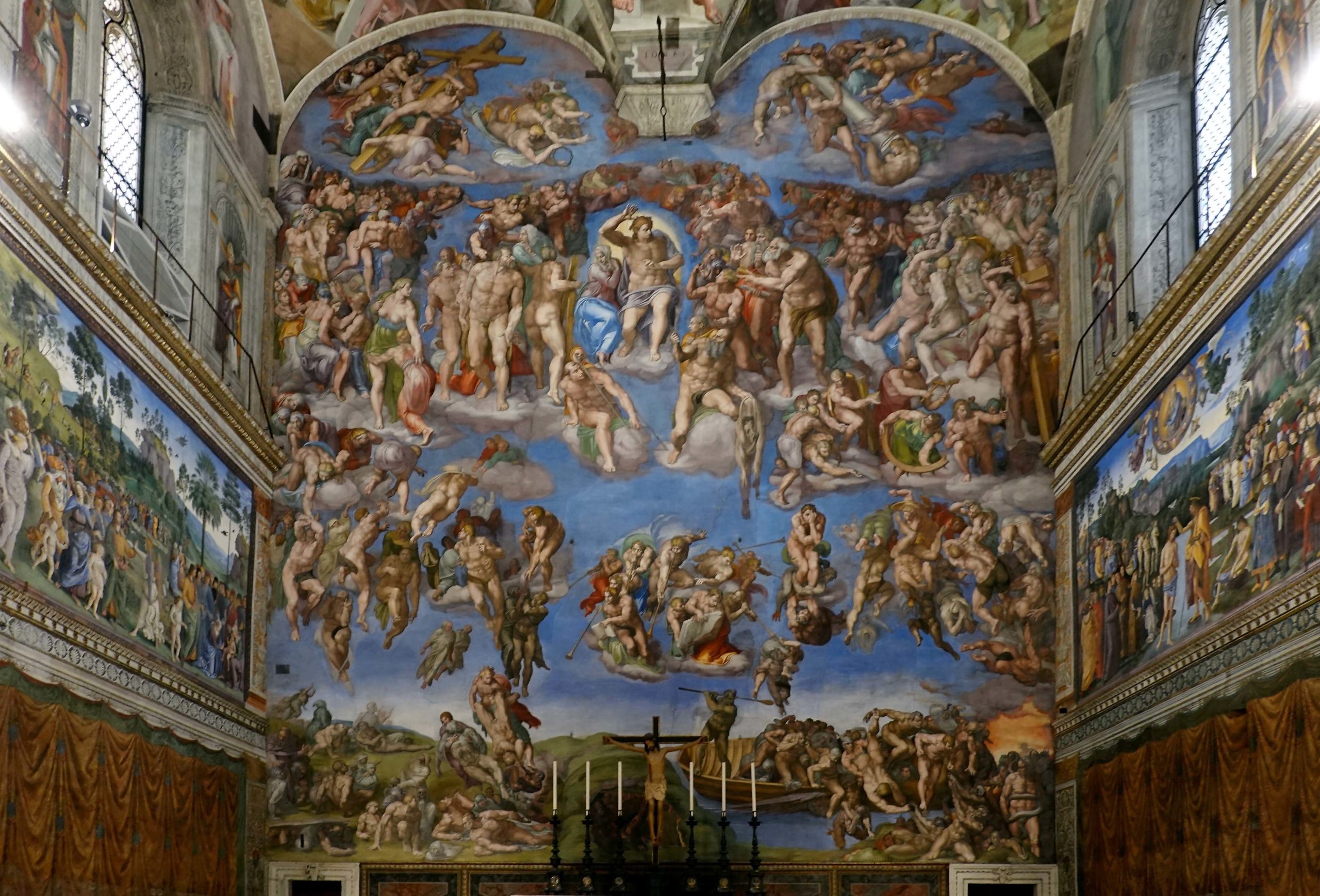 Sistine chapel, Michelangelo Wallpaper, 2560x1740 HD Desktop