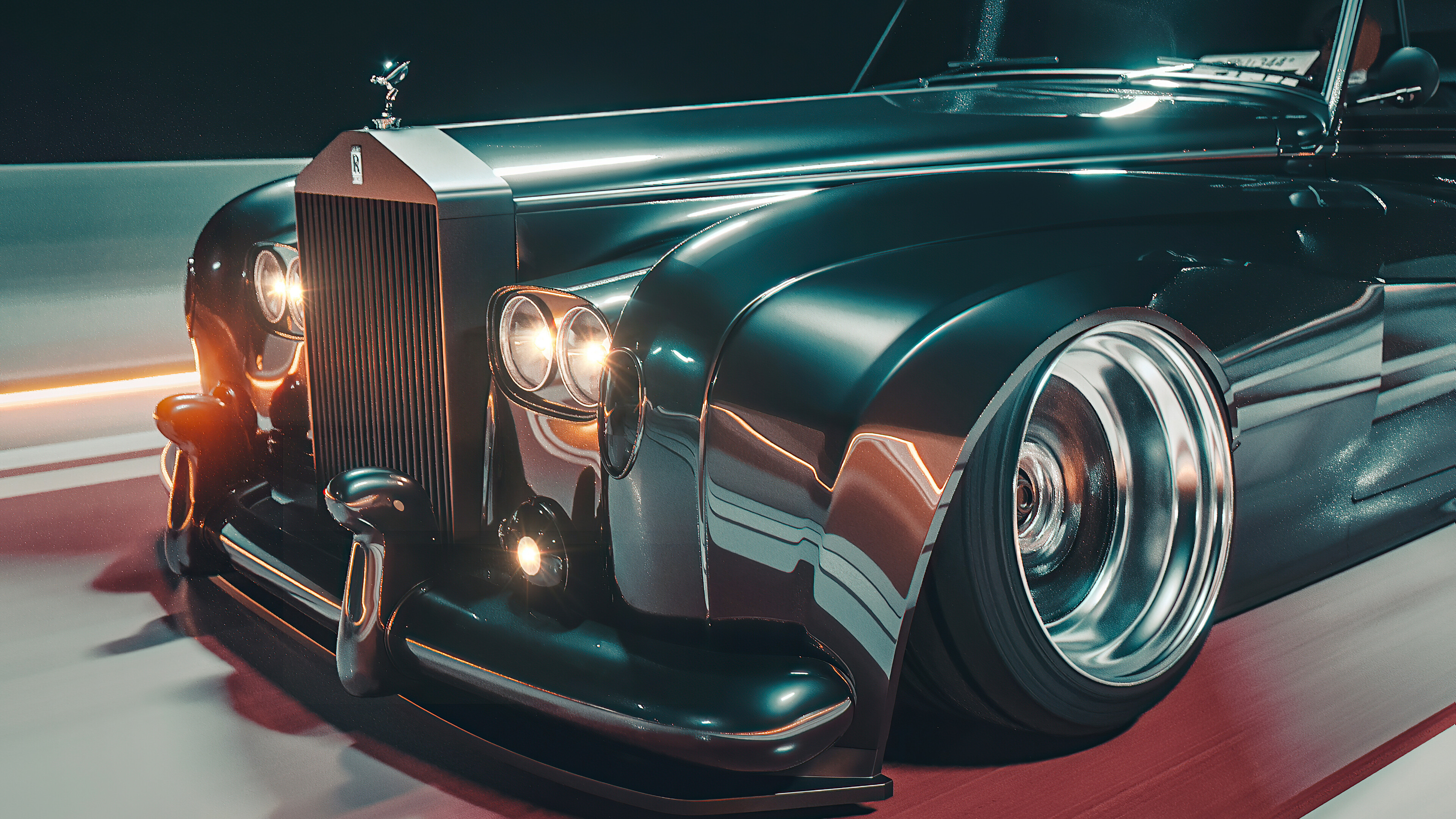 Vintage, Rolls-Royce Wallpaper, 3840x2160 4K Desktop